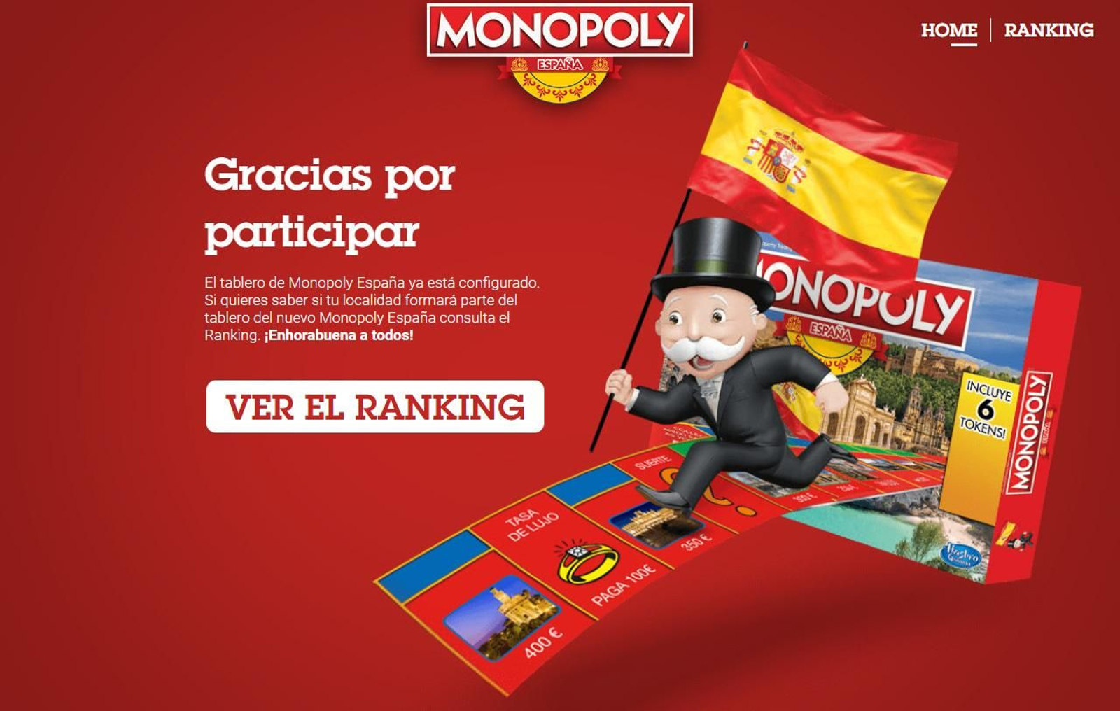 Captura de la web en la que se ha celebrado la votación.