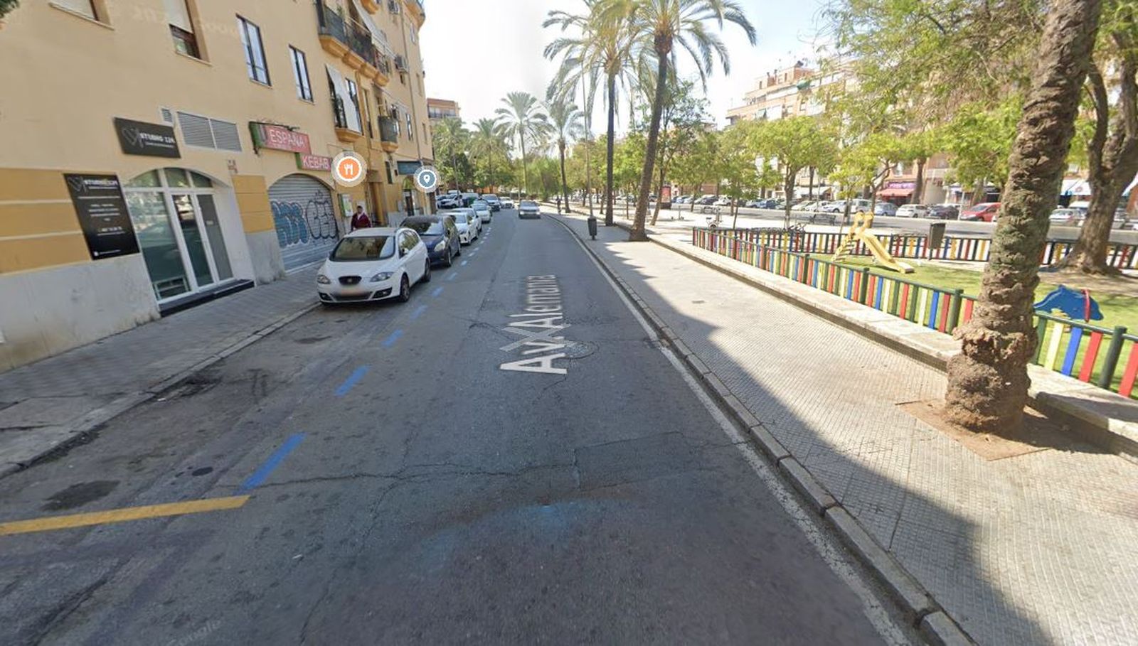 Avenida Alemania, número 122.