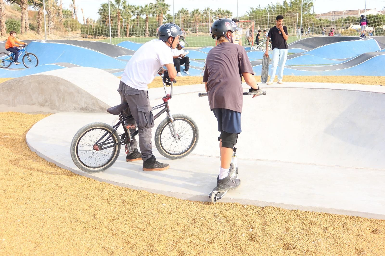 Inauguración del nuevo skate park en el Parque de la Rambla de Vera