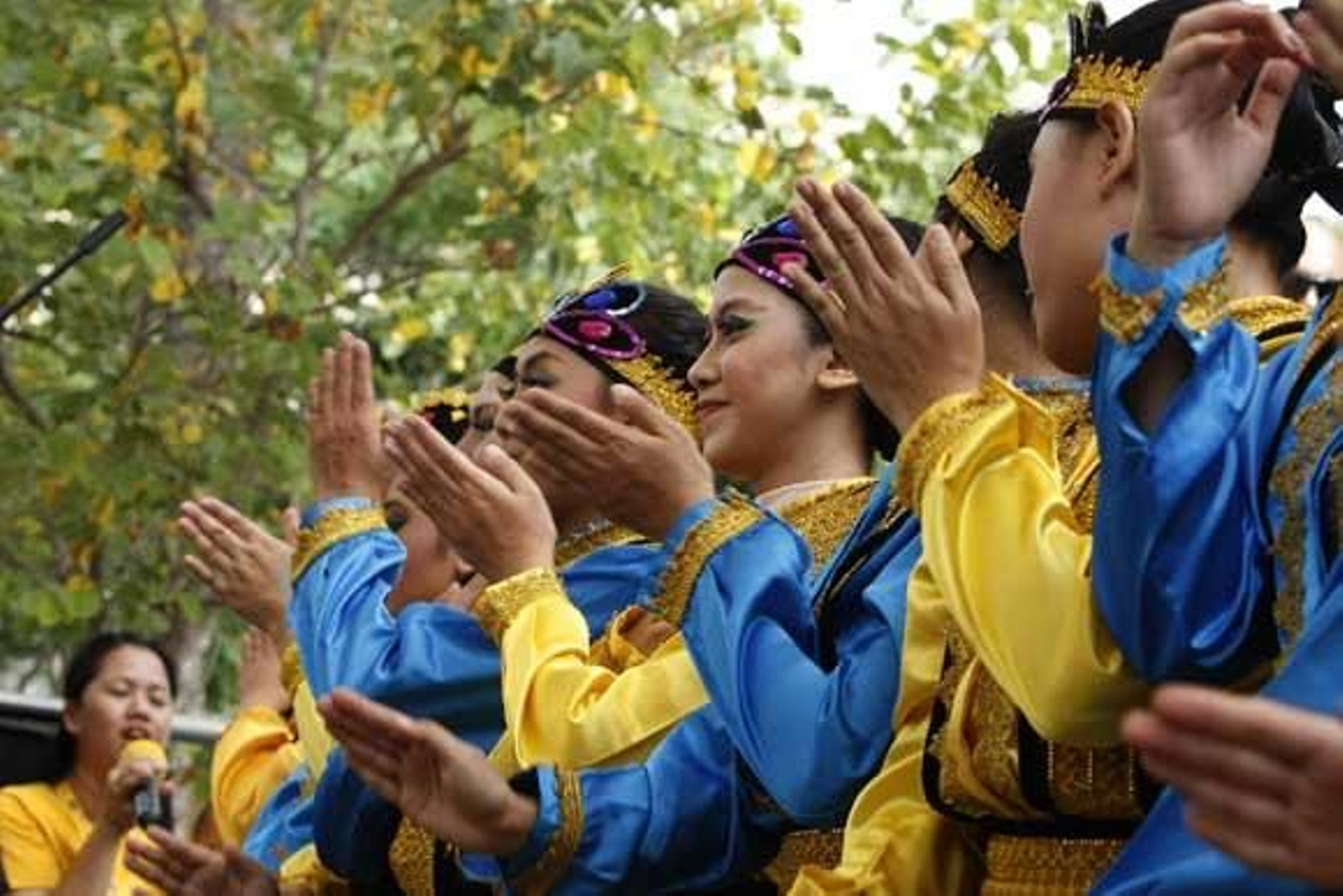 Los grupos participantes en el Festival desfilaron por el casco histórico de la capital para presentar sus bailes

Foto: Jose Braza-Lourdes de Vicente