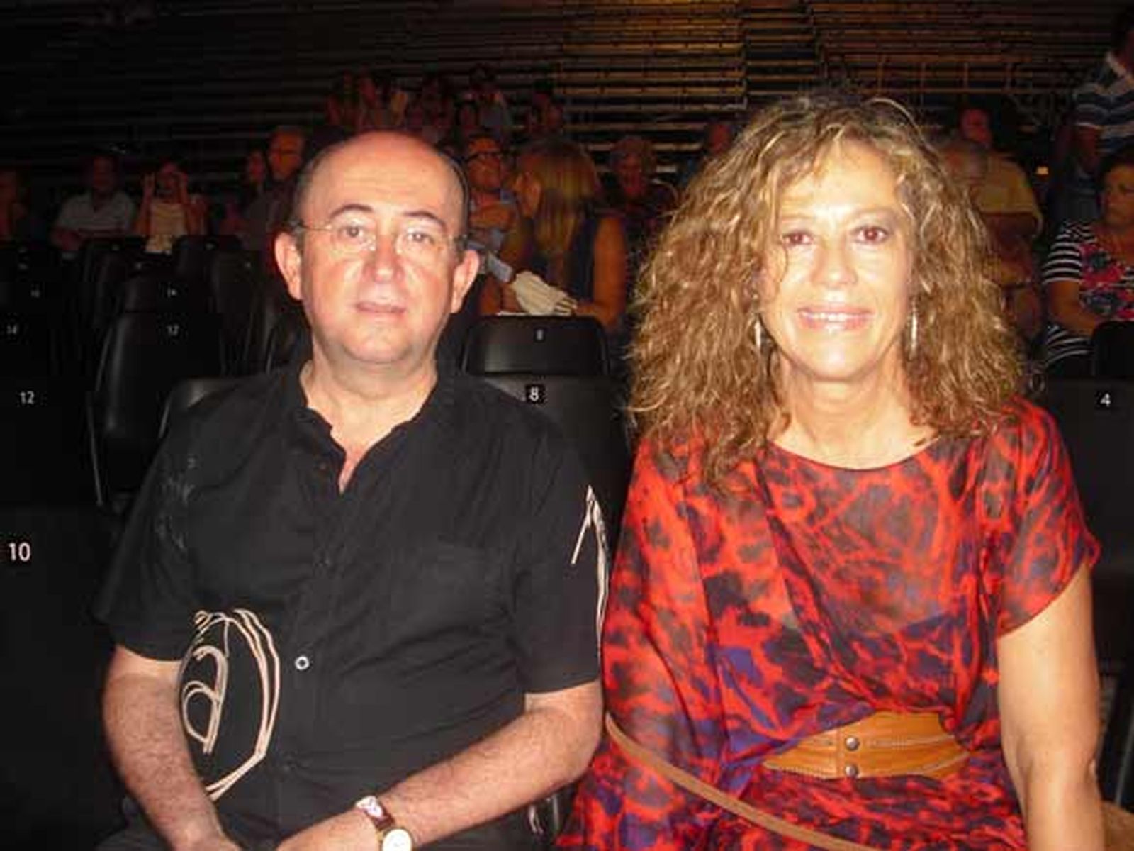 Rafael Romás junto a su esposa, Teresa Torres.

Foto: Gema Amil