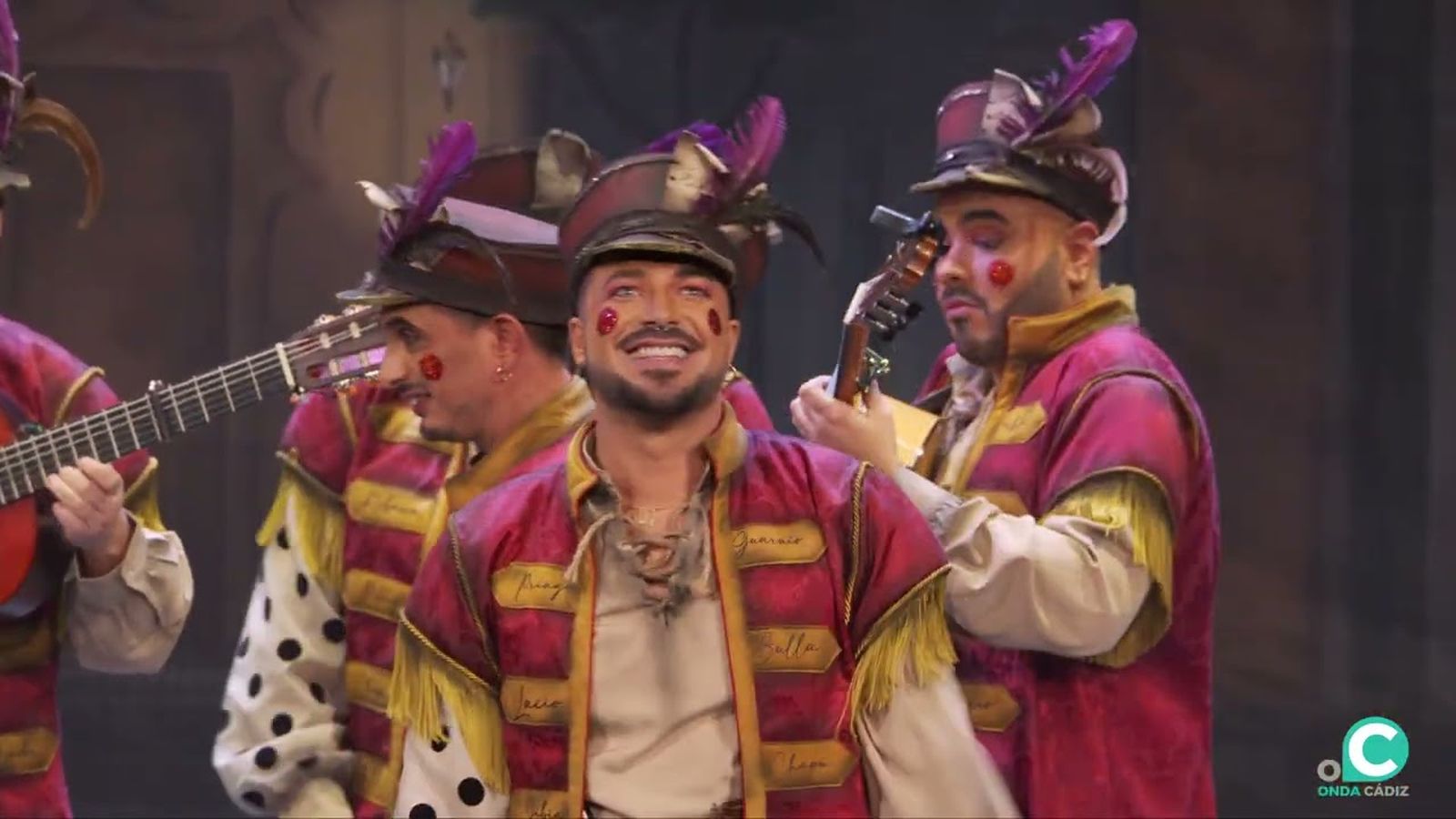 La comparsa 'La palabra de Cádiz' en cuartos de final del COAC 2026