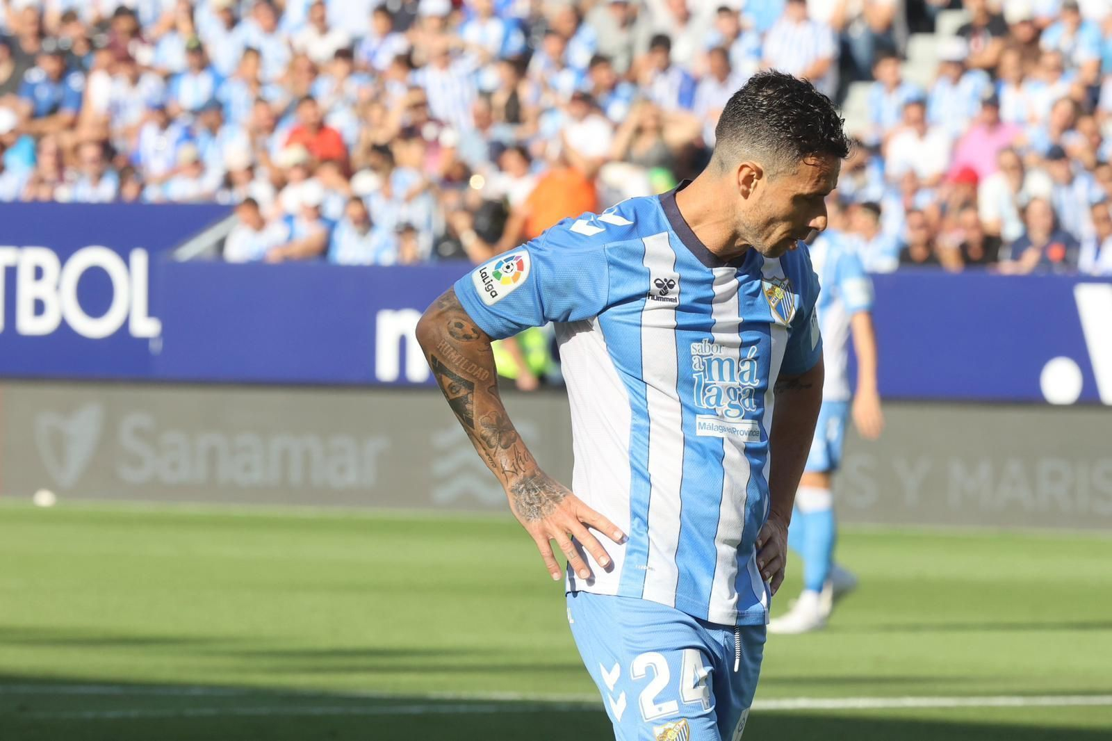 Las fotos del Málaga CF-Huesca