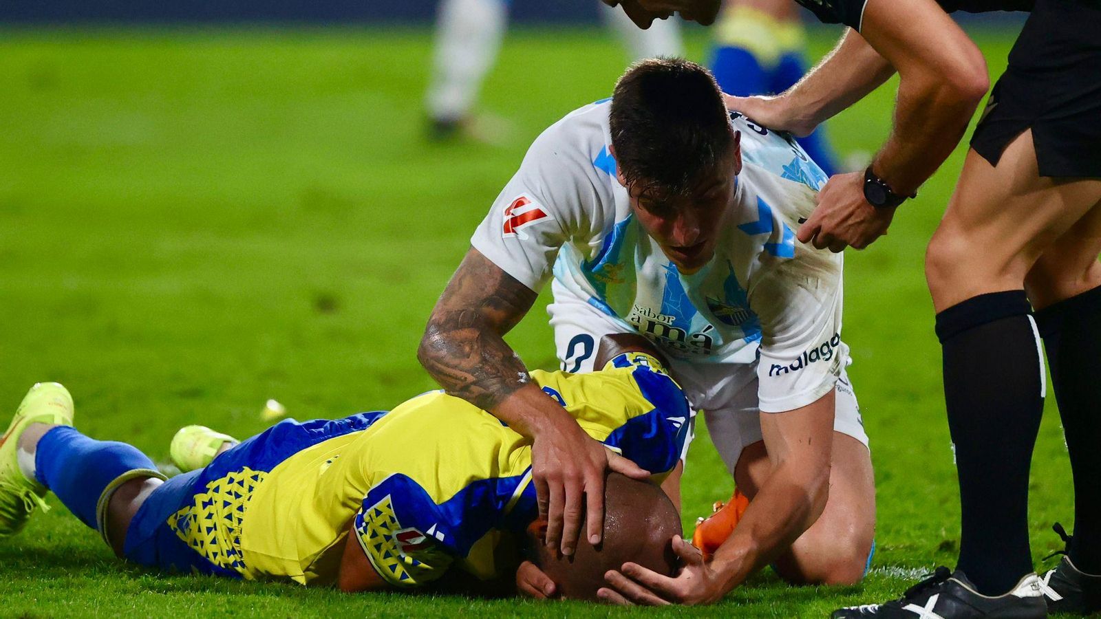 El Cádiz - Málaga CF, en fotos