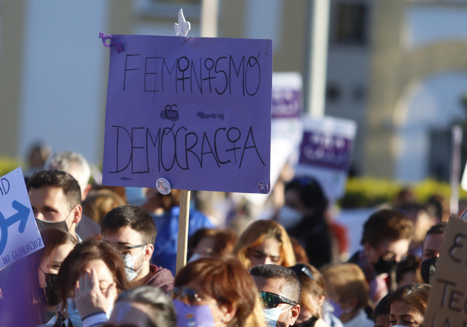 La manifestación del 8M en Córdoba, en fotografías