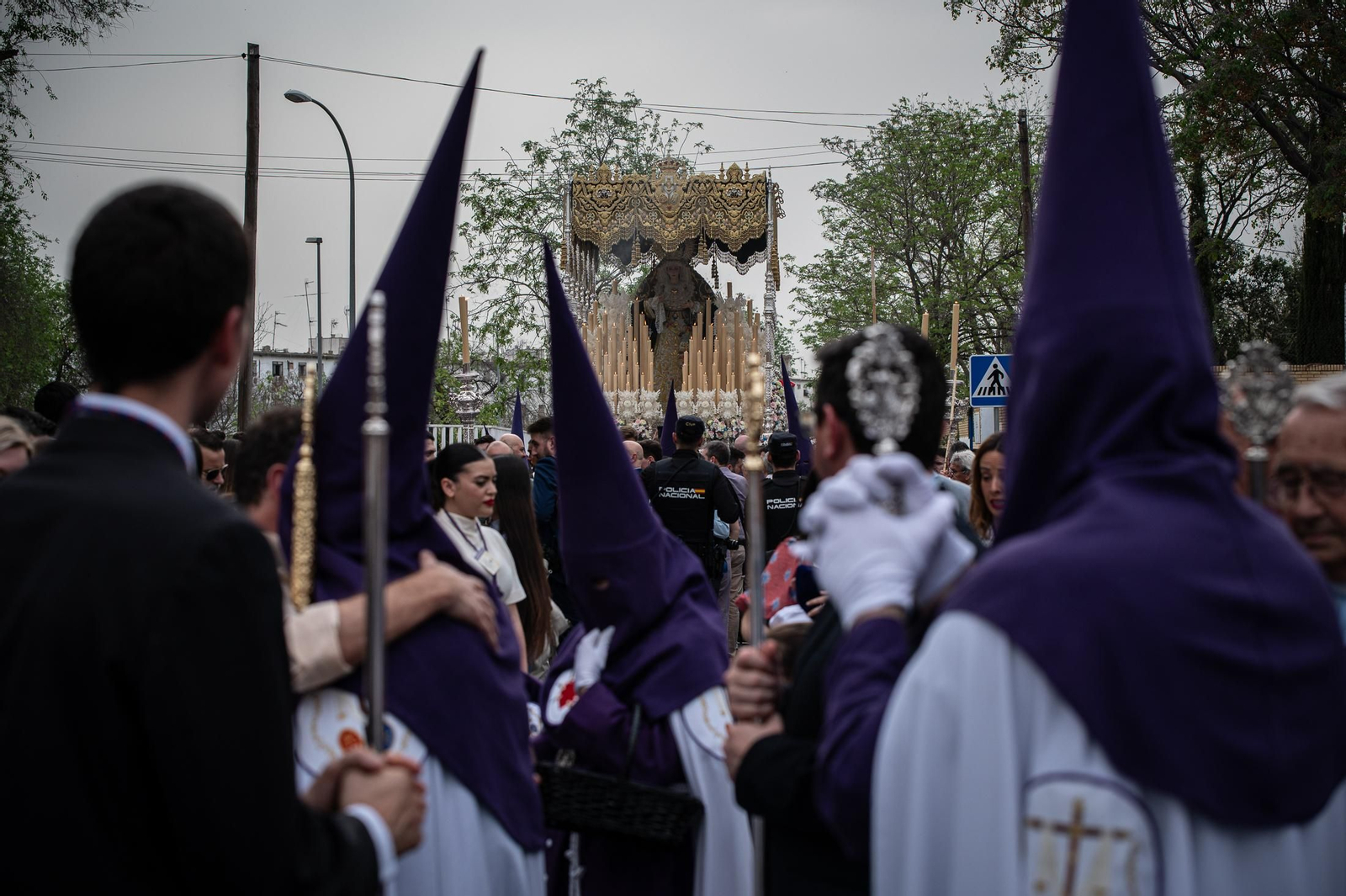 Las imágenes de la Hermandad de los Dolores de Torreblanca en la Semana Santa de Sevilla 2024