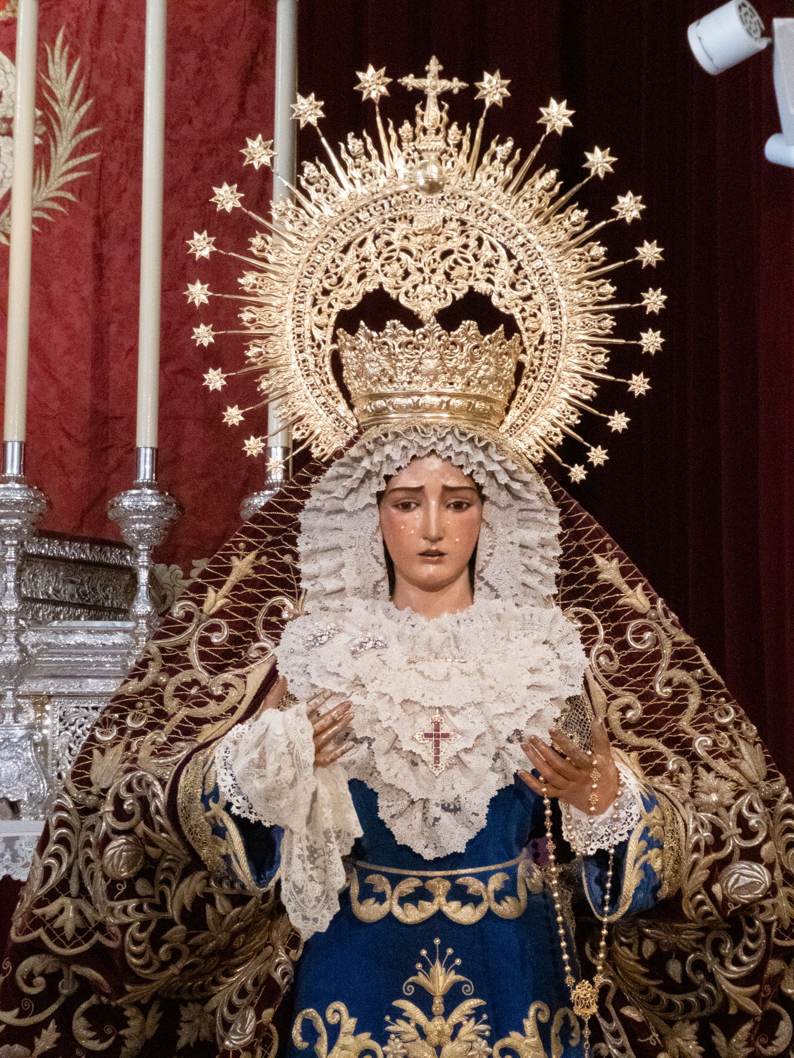 Altar extraordinario para Semana Santa de la Hermandad de la O