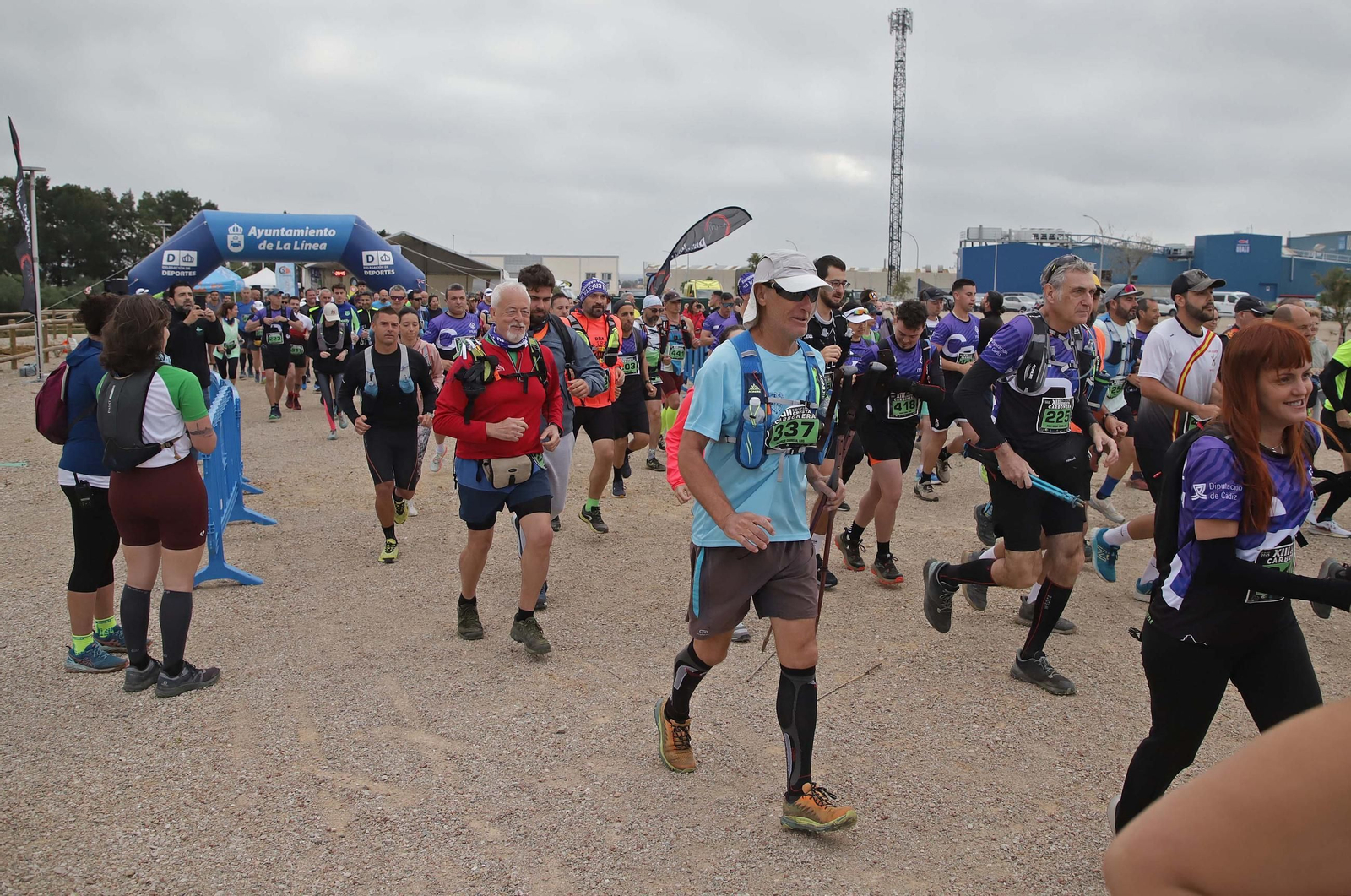 Fotos de la XIII Cresta Sierra Carbonera en La Línea