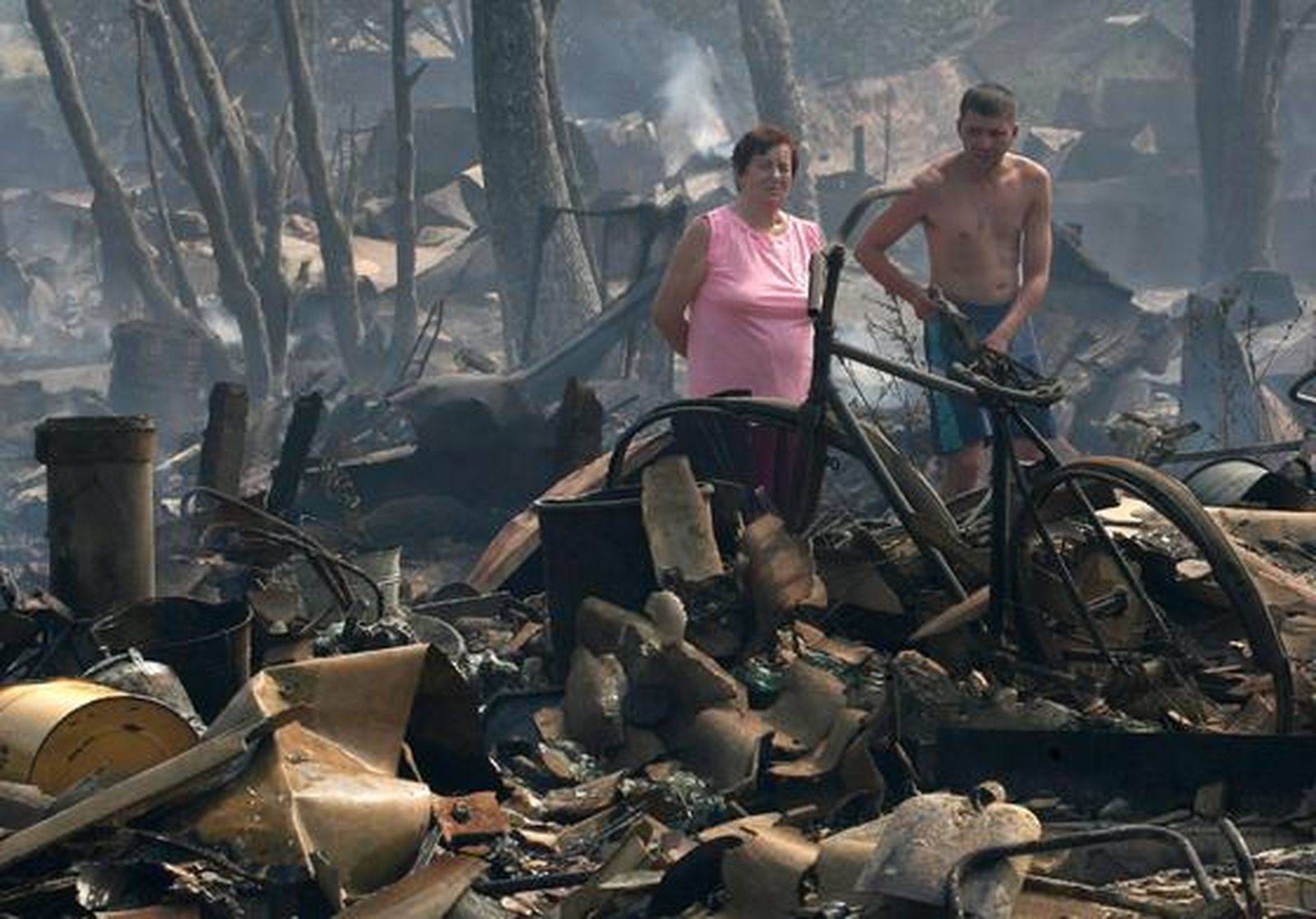 Siete regiones rusas están en estado de emergencia por los fuegos forestales. / AFP