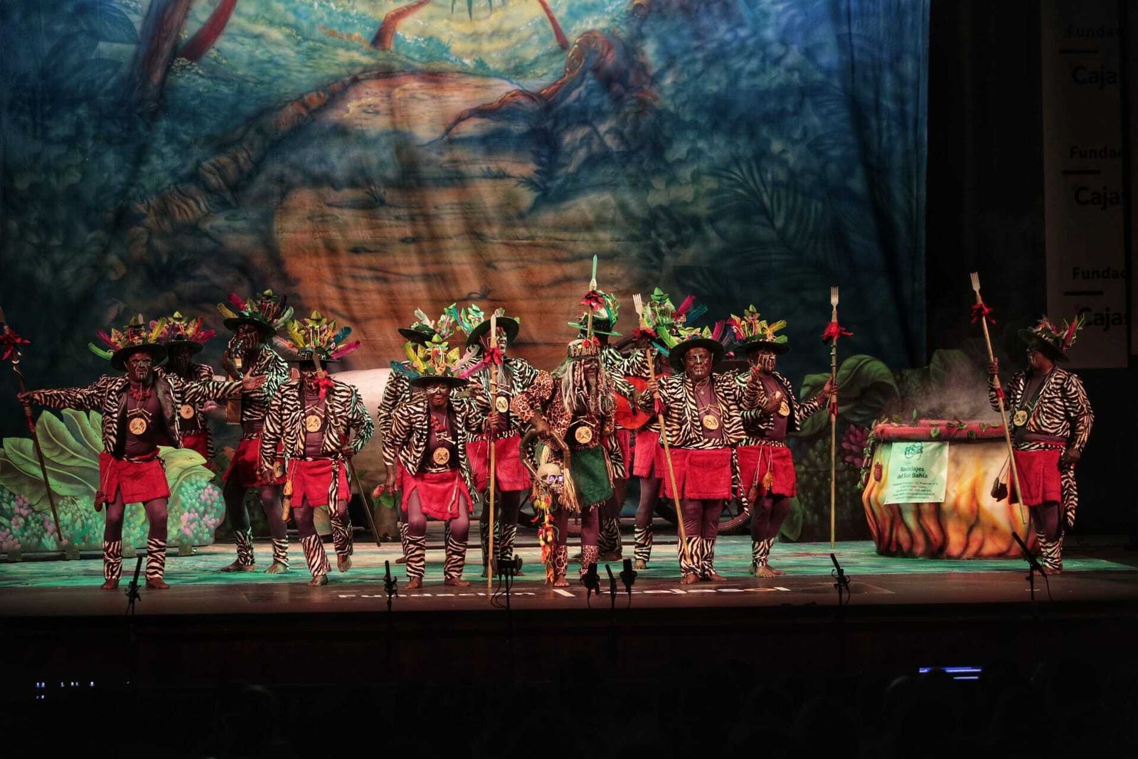 Chirigota "Entre sabanas selvas y ríos... este año vamos al Rocío"