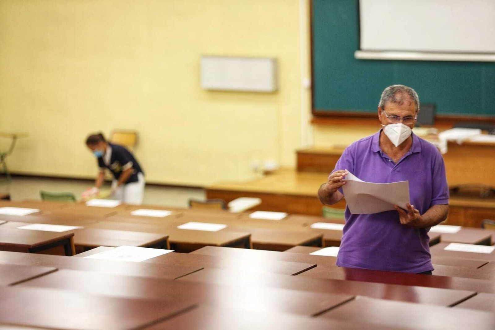 Las fotos de las pruebas de acceso a la Universidad de septiembre