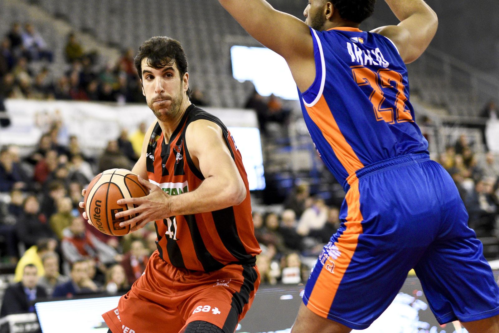 Sergio Olmos participó en la paliza al Coruña