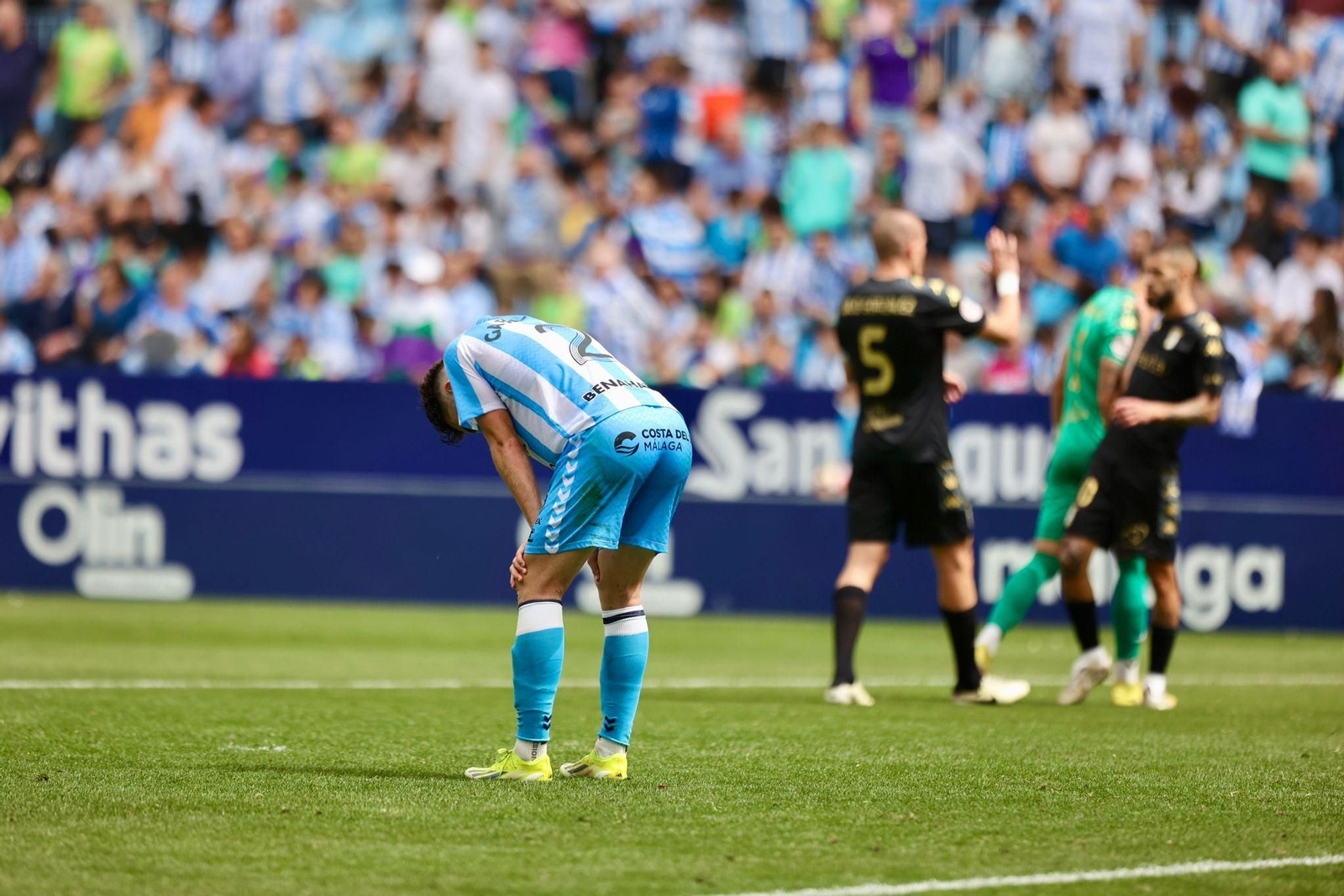 Málaga CF-AD Ceuta, en fotos