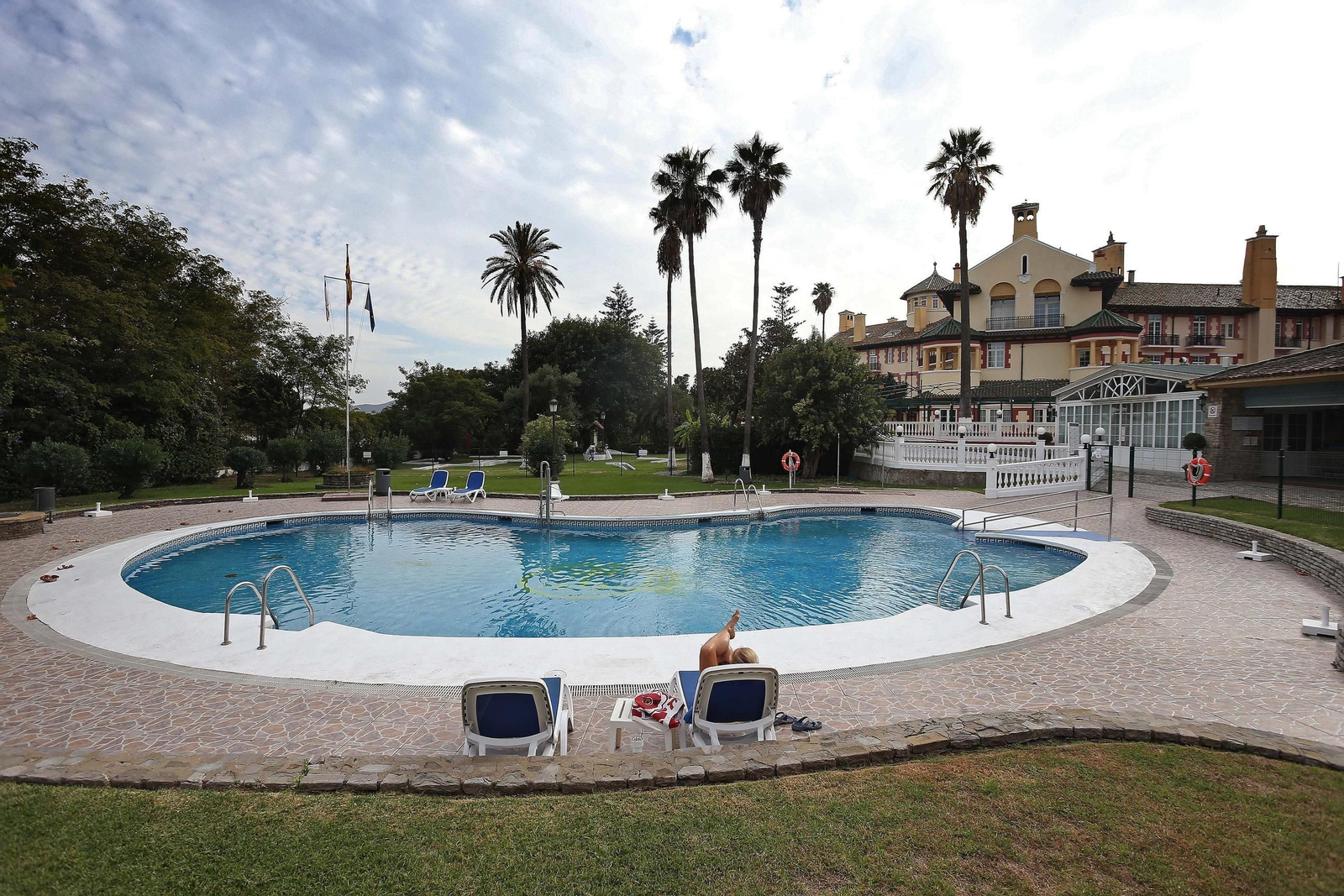 El emblemático Reina Cristina, este miércoles.