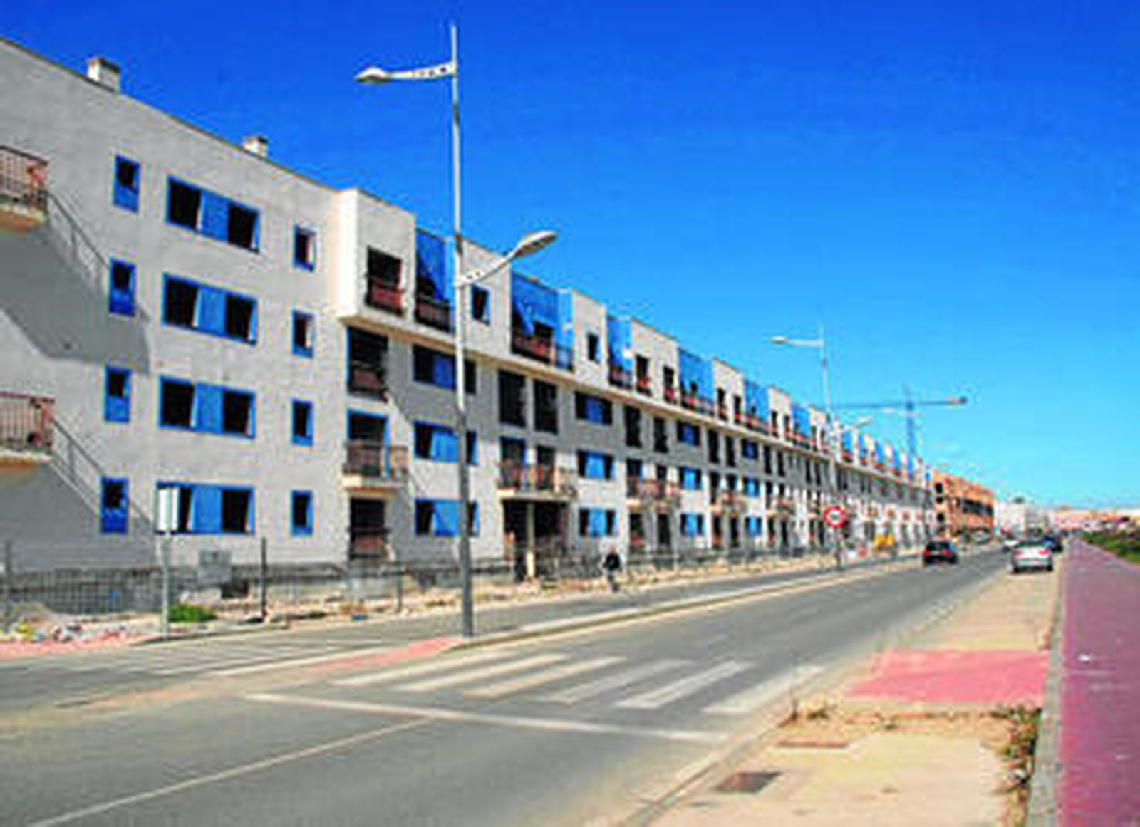 La promoción de la Cala del Sol, en la Ronda del Estero, en una imagen de archivo.