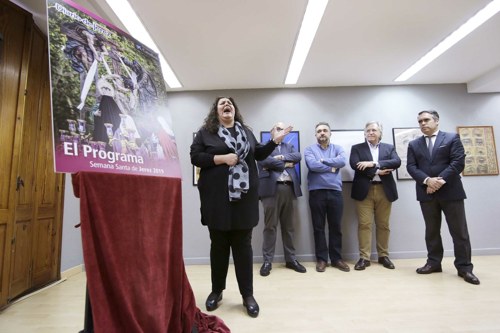 Presentación de la guía cofrade de Diario de Jerez en Arteadiario