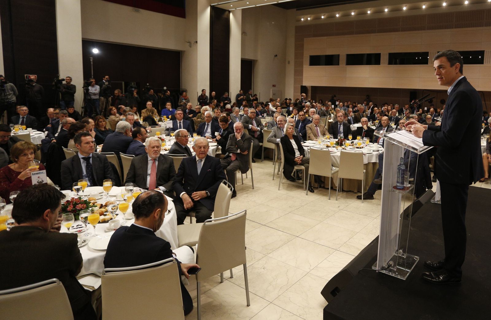 Sánchez, en el Foro Joly
