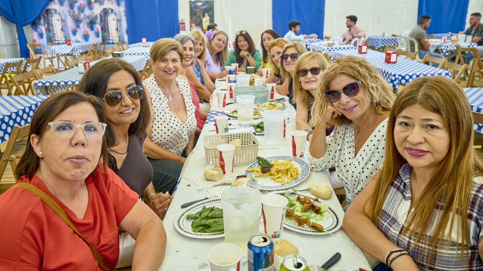 Imagen del primer día de la Feria de Puerto Real 2022