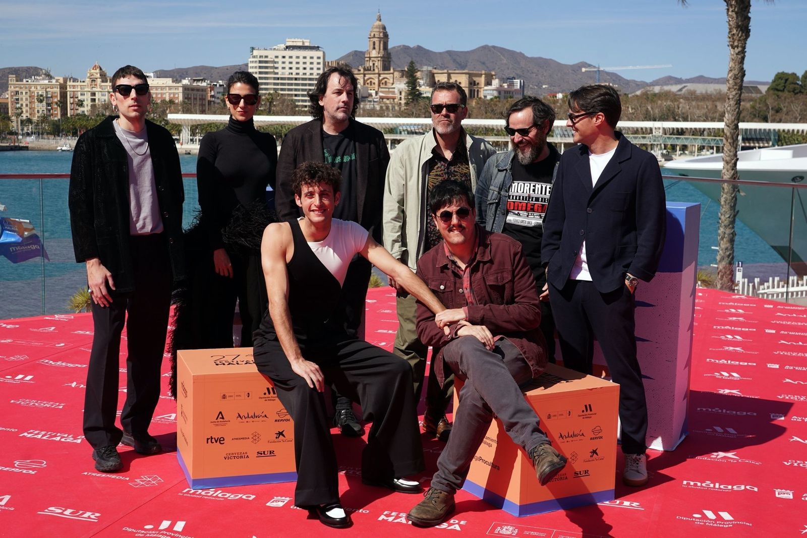 Imagen de archivo del photocall de la película de la sección oficial 'Segundo  Premio ' en el Festival de Málaga