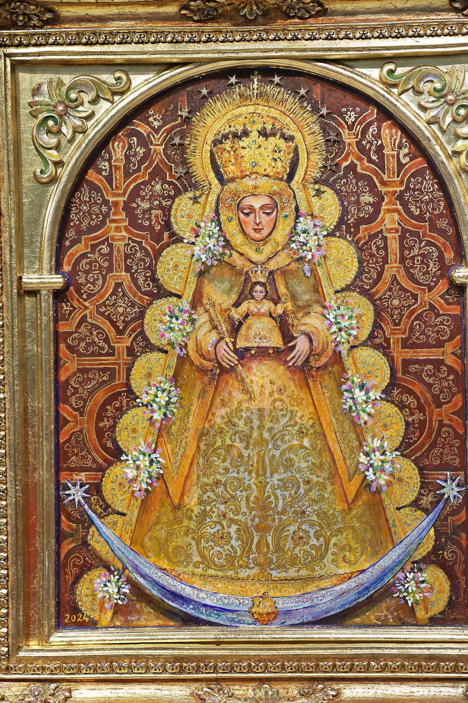 Imágenes de "Gratia Plena" exposición de Paco Llonís