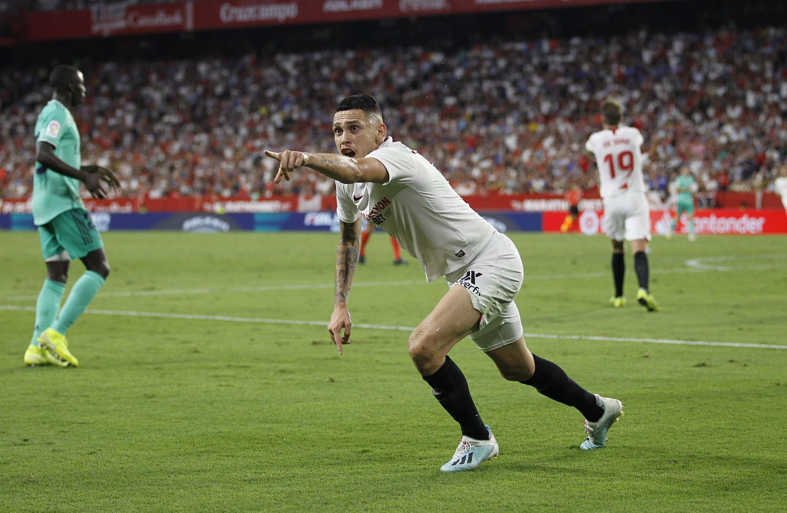 Las imágenes del Sevilla-Real Madrid