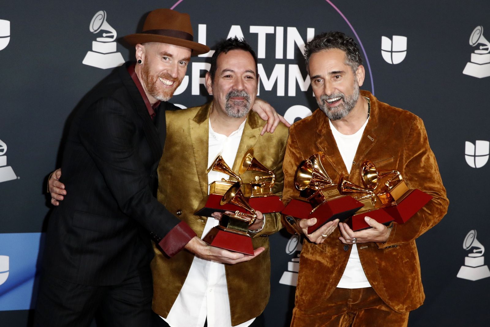 La alfombra roja de los Grammy latinos