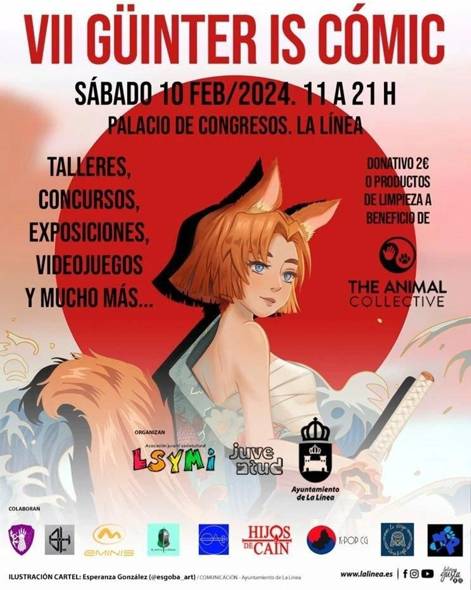 Cartel VII Güinter is cómic