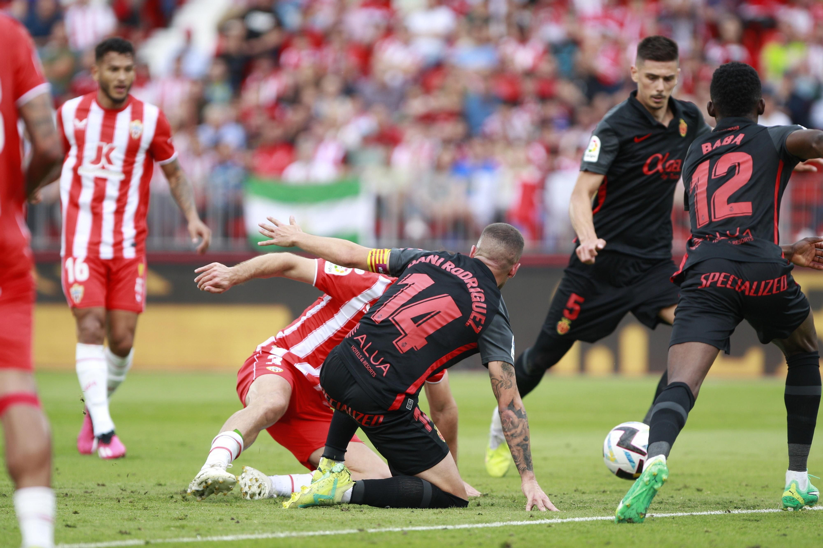 Imágenes del partido U.D. Almería-R.C.D. Mallorca