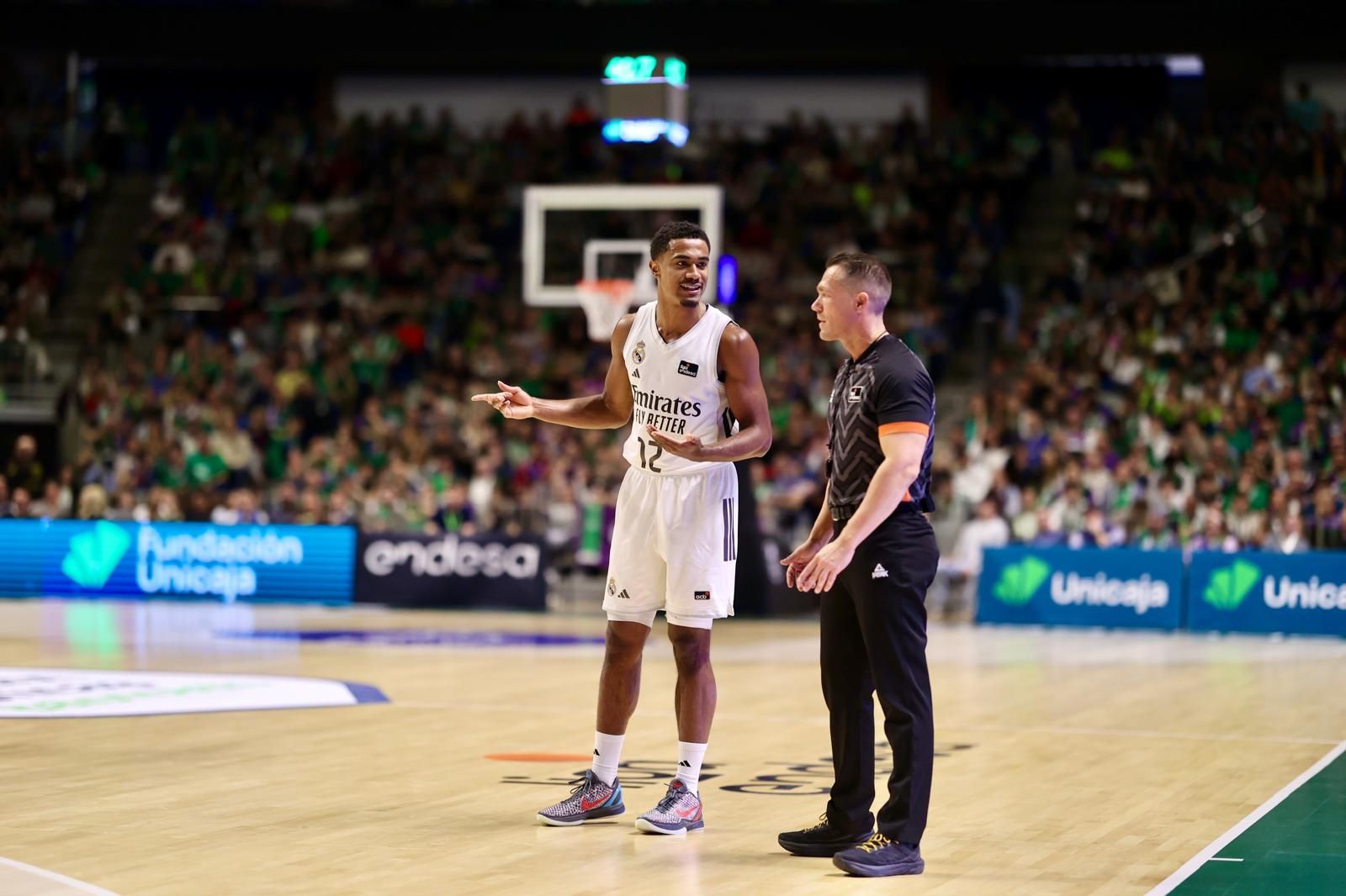 Unicaja-Real Madrid, en fotos