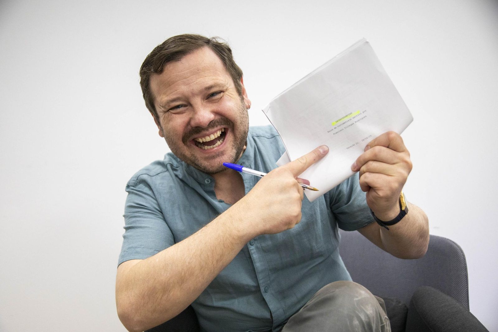 Las imágenes del rodaje del Corto Interferencias en Almería