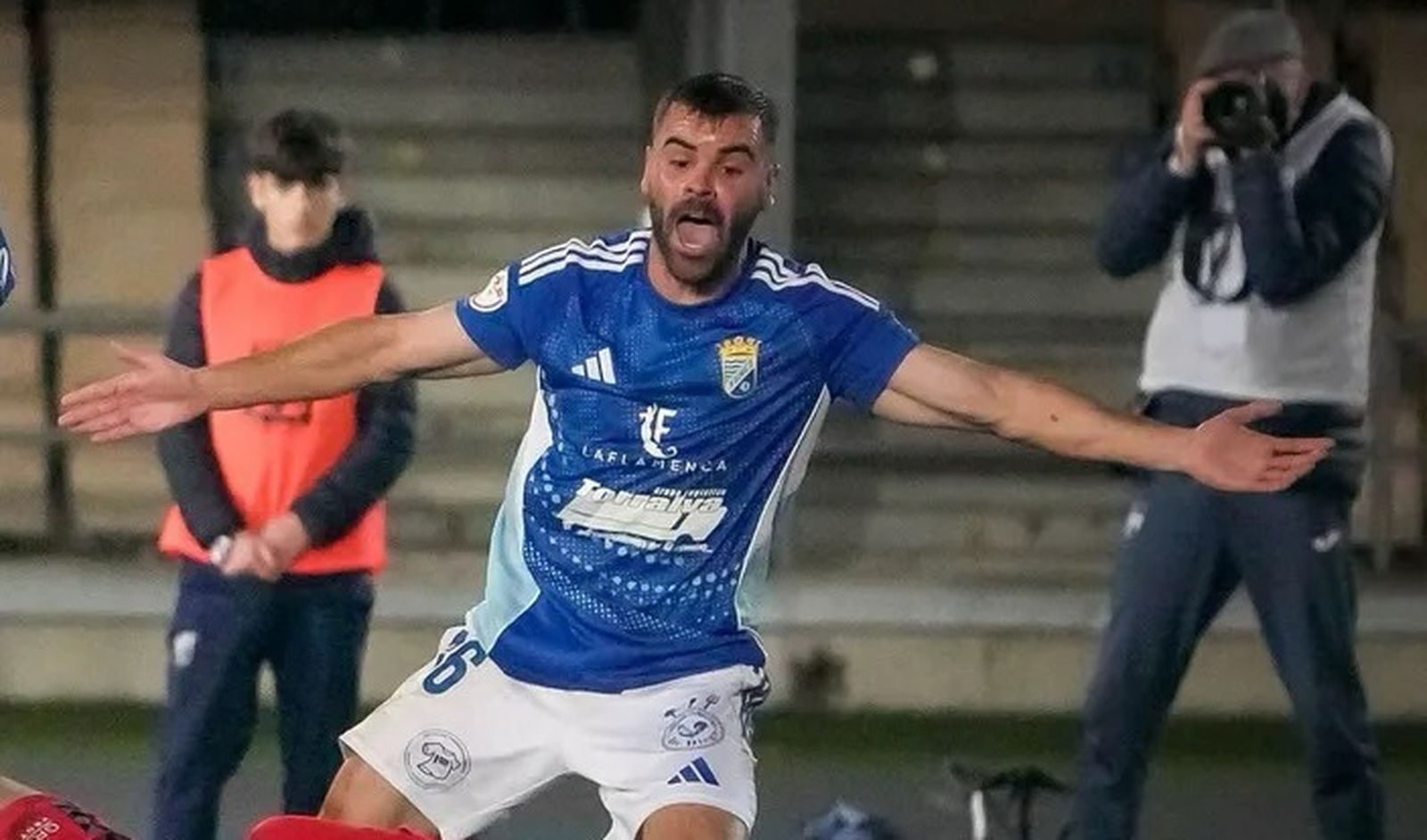 Javi Rodríguez, nueva baja para el partido contra el Antoniano.