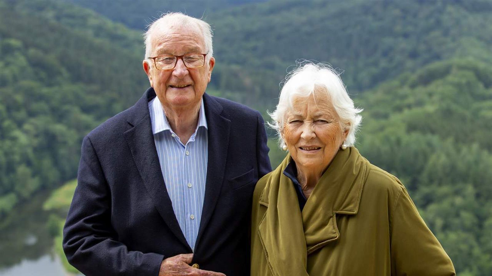 Los reyes Alberto II y Paola, en una imagen reciente.