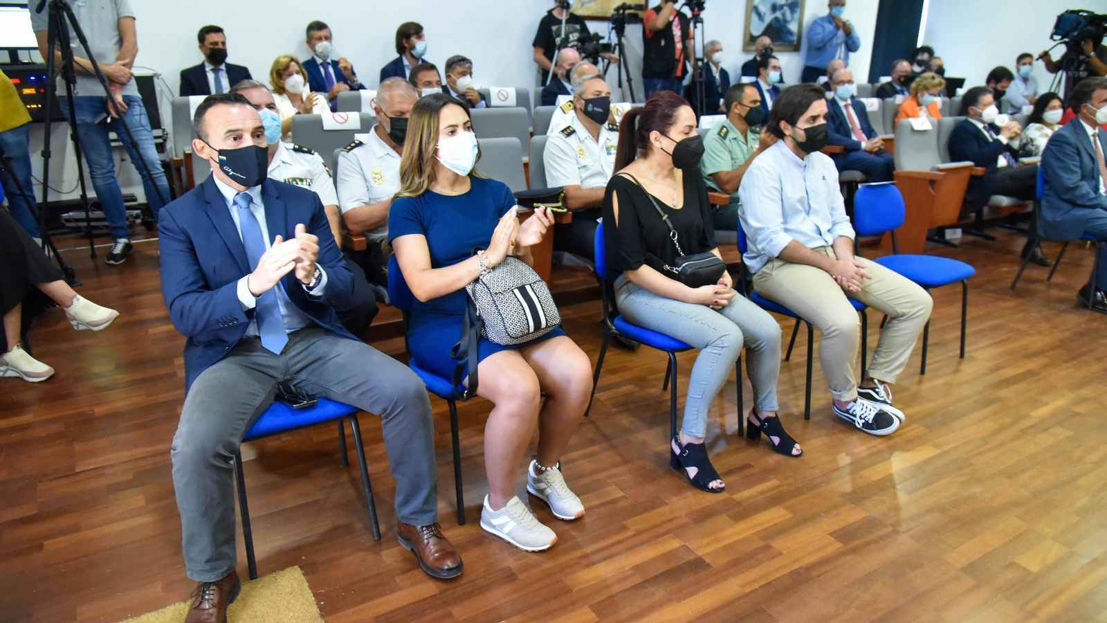 Las fotos de la entrega de la medalla de la Mancomunidad
