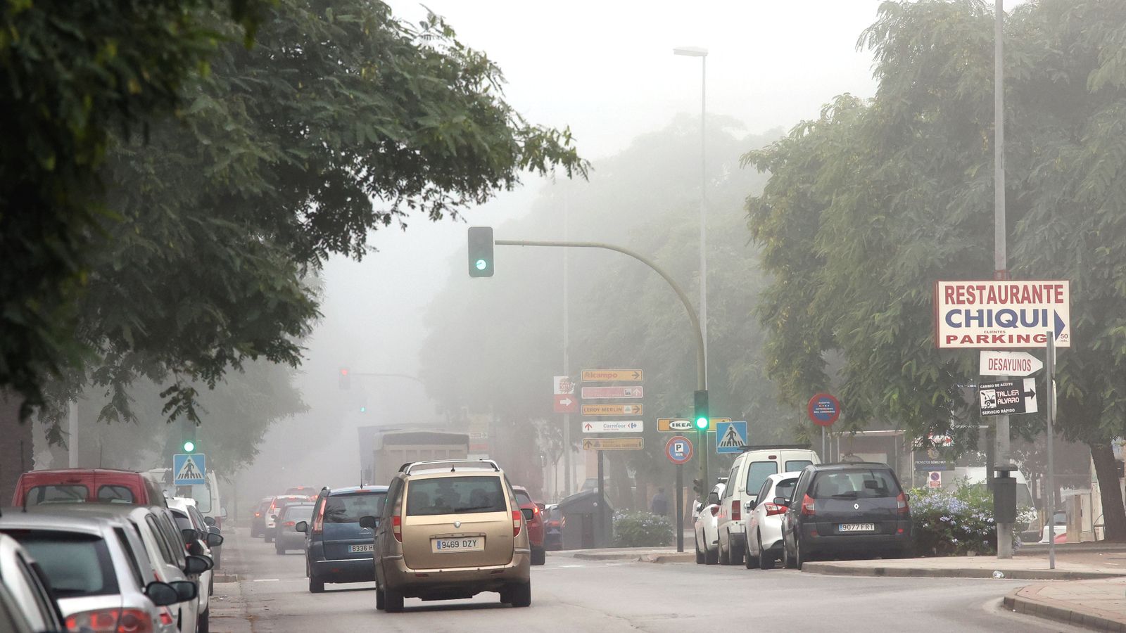 Mañana de niebla en Jerez