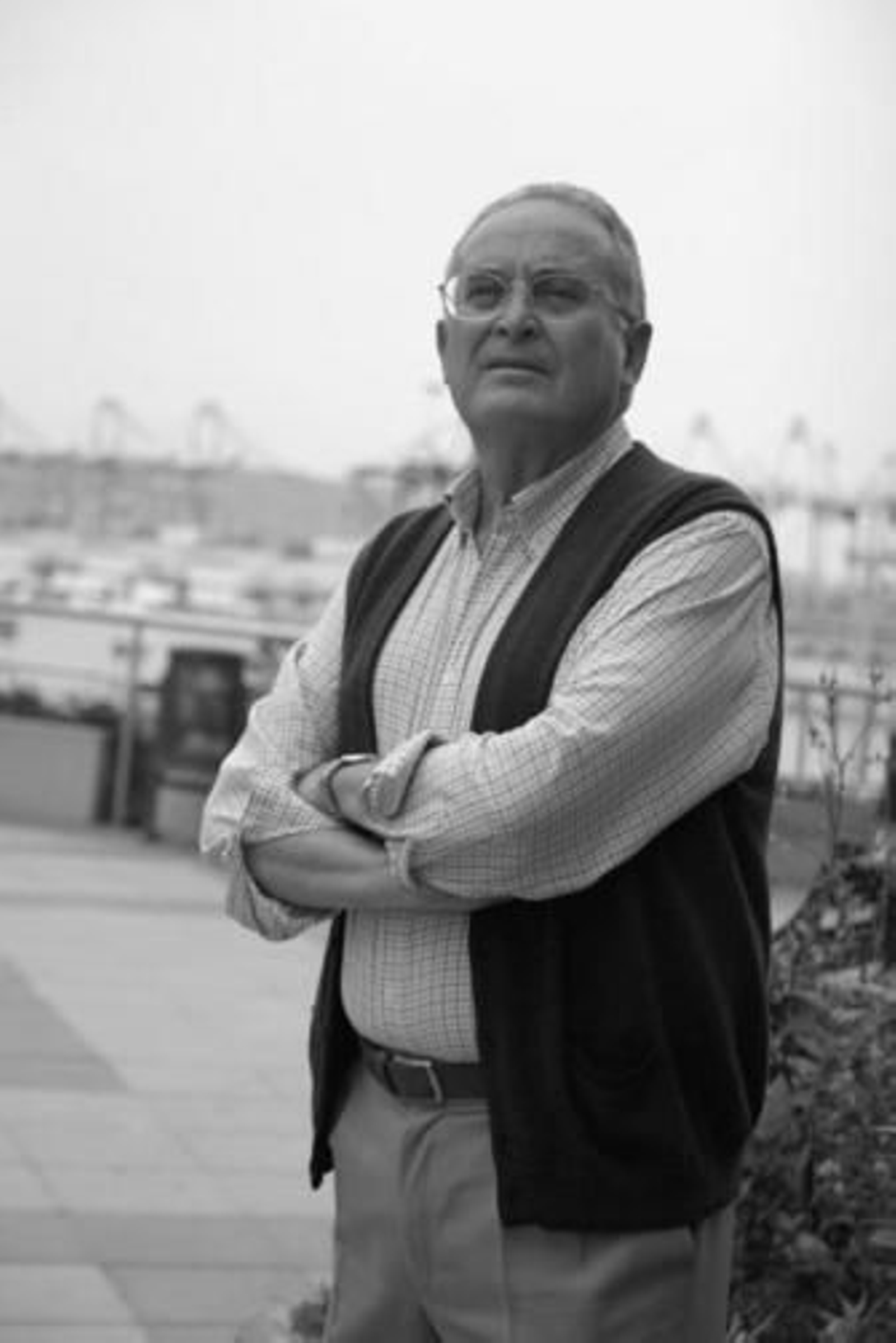 Evaristo Blázquez, tras su reciente jubilación como funcionario.