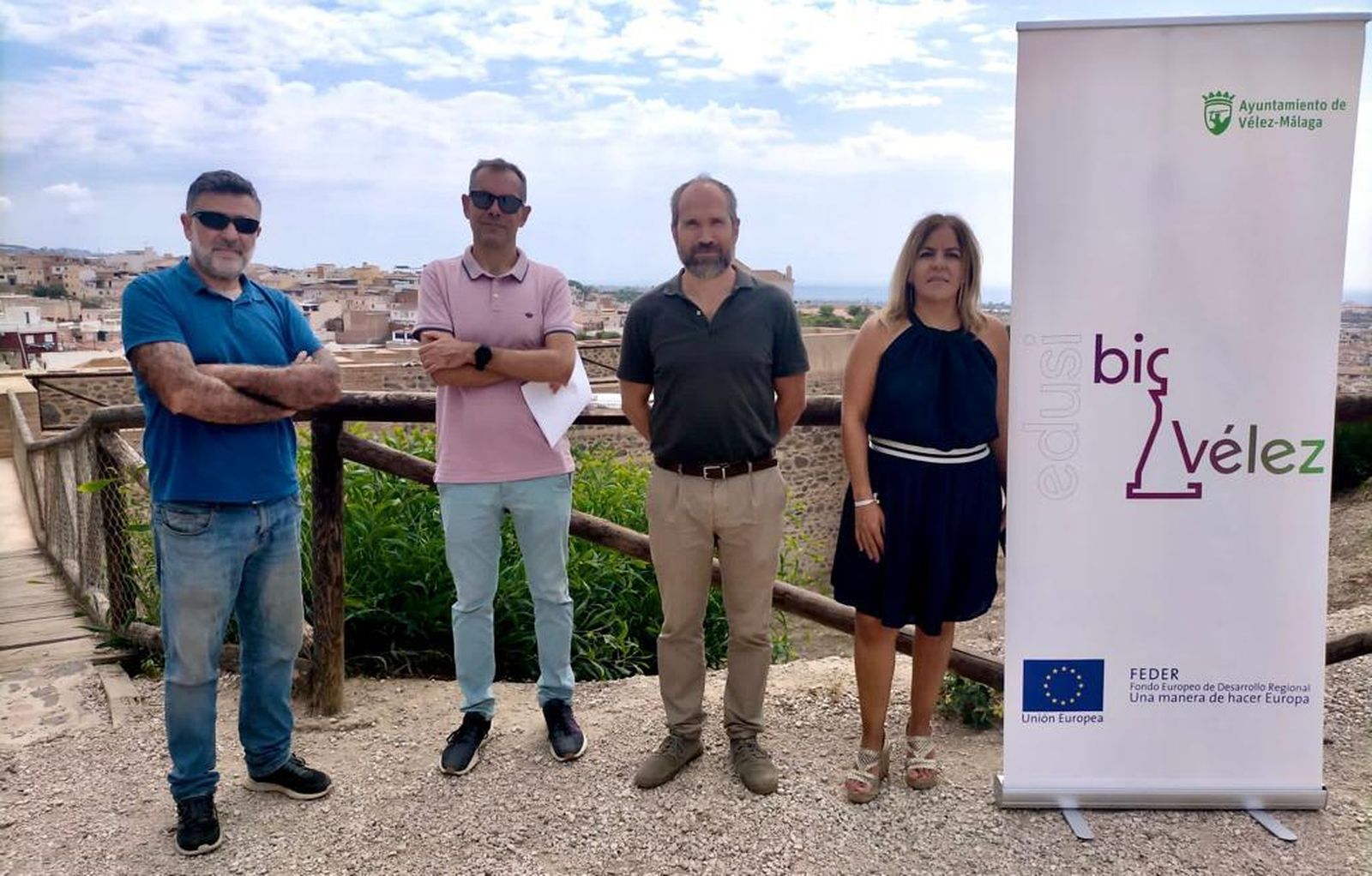 Presentación de la rehabilitación del sector sureste de la Alcazaba