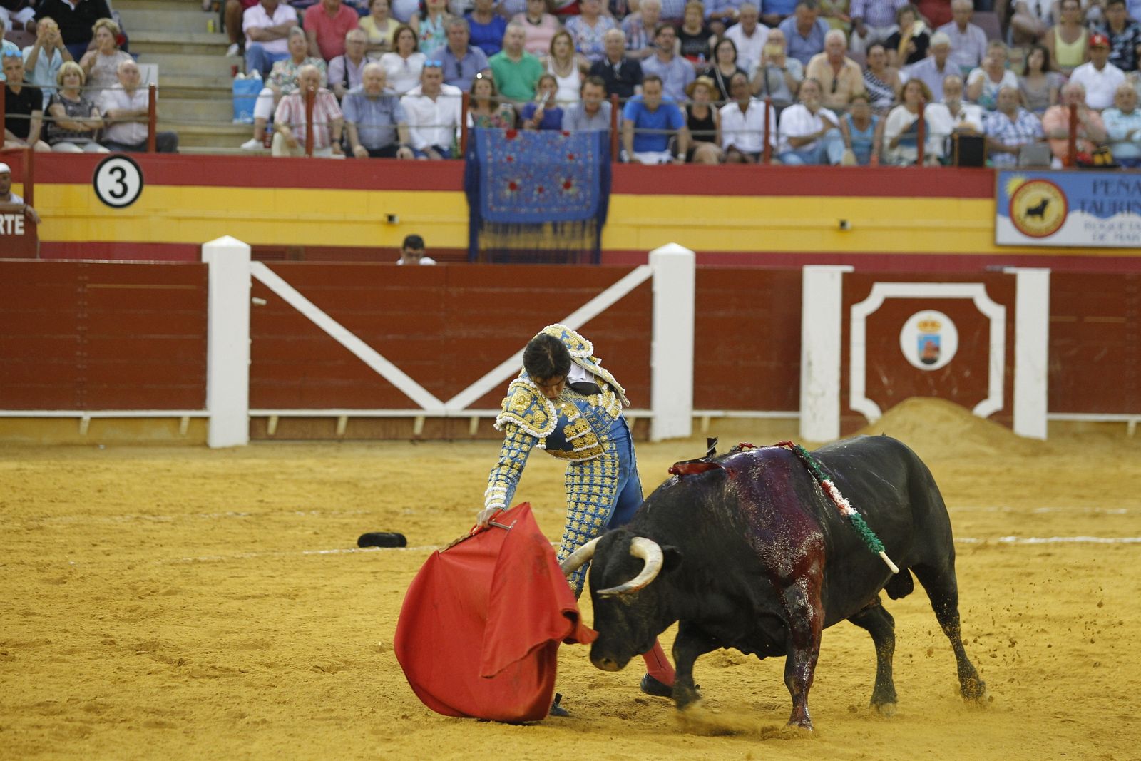 Fotogalería corrida toros Feria Santa Ana-Roquetas de Mar-El Juli-Perera-Aguado