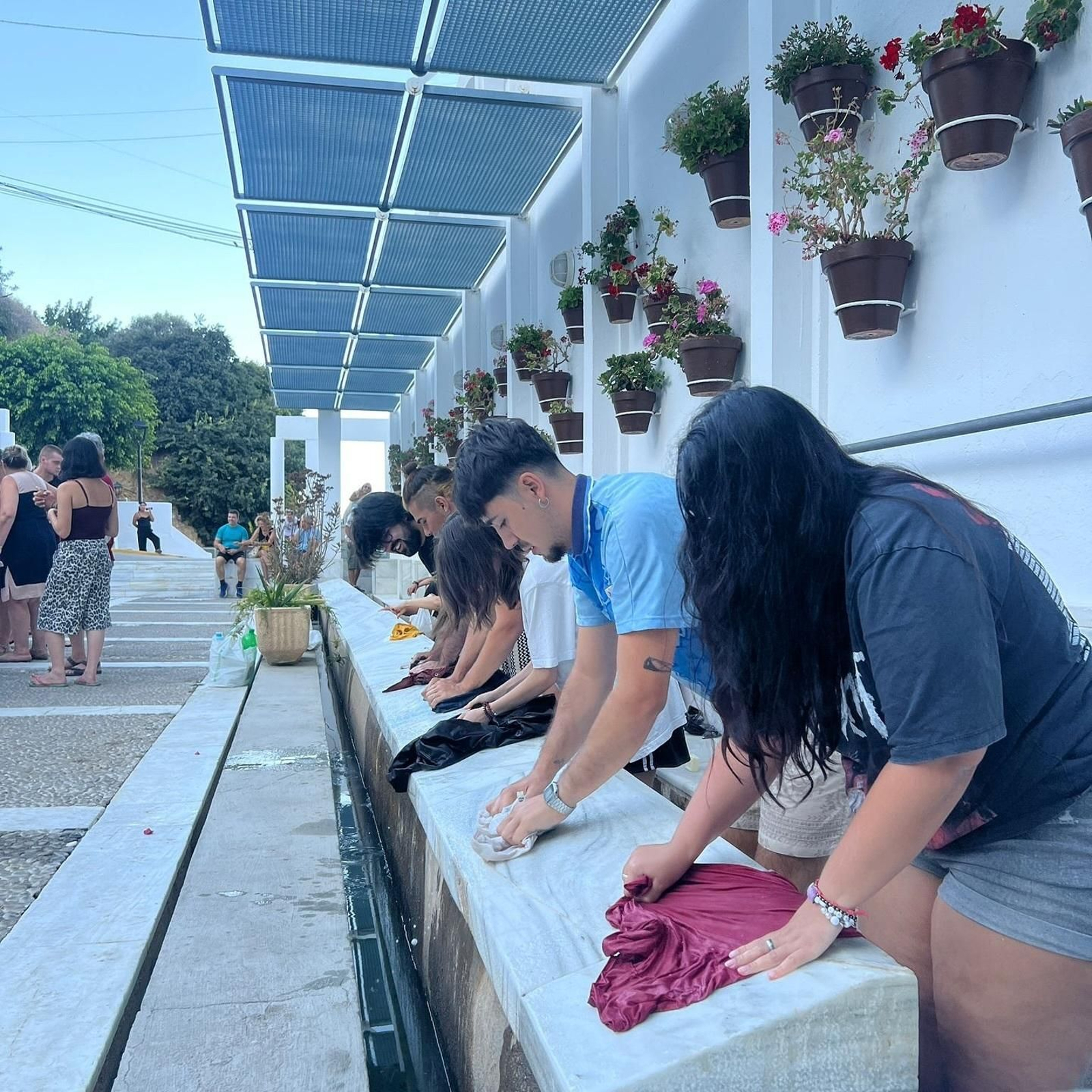 El lavado tradicional pasaba por el agua y jabón
