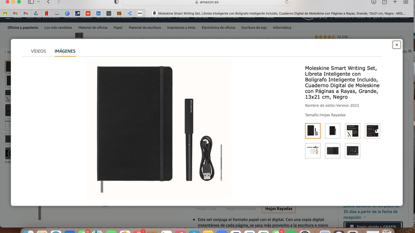 Moleskine Smart Writing Set Libreta Inteligente