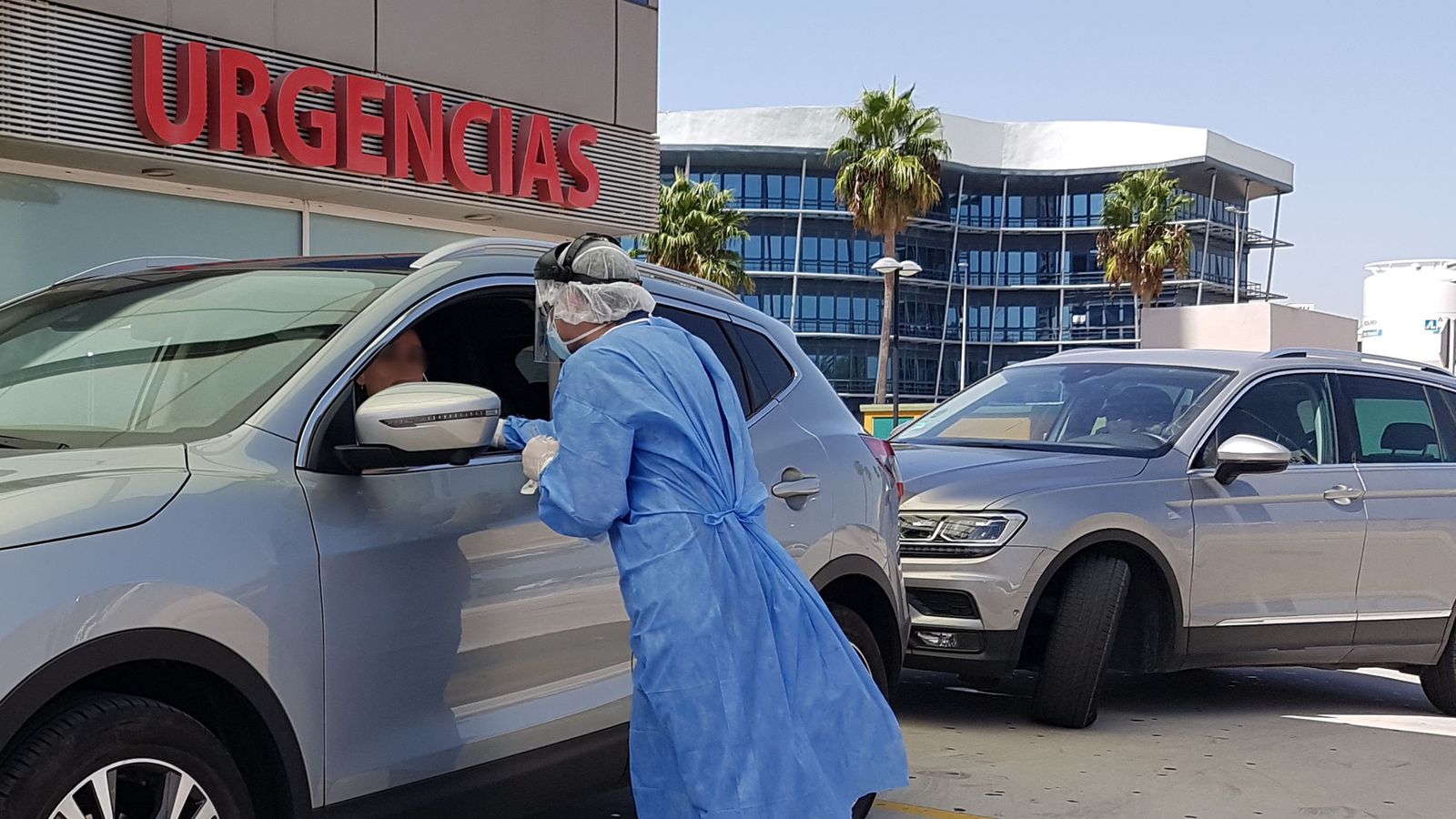 Servicio Auto-Covid del hospital QuirónSalud