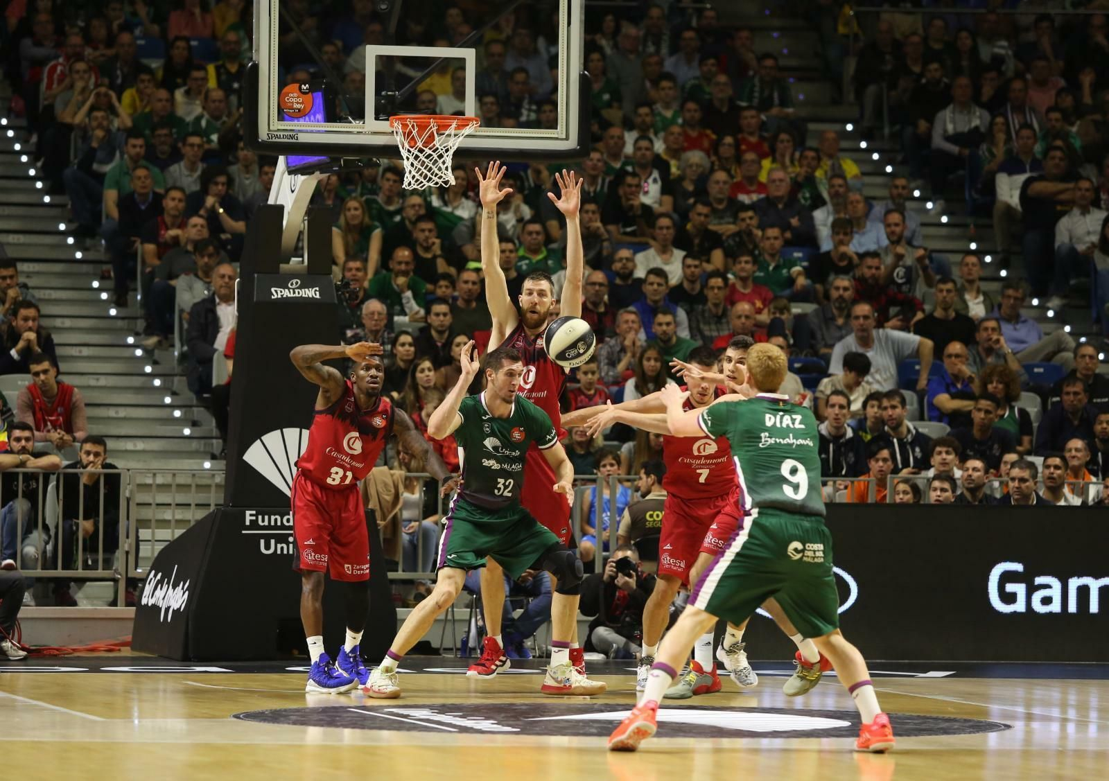 Las fotos del Unicaja-Casademont Zaragoza