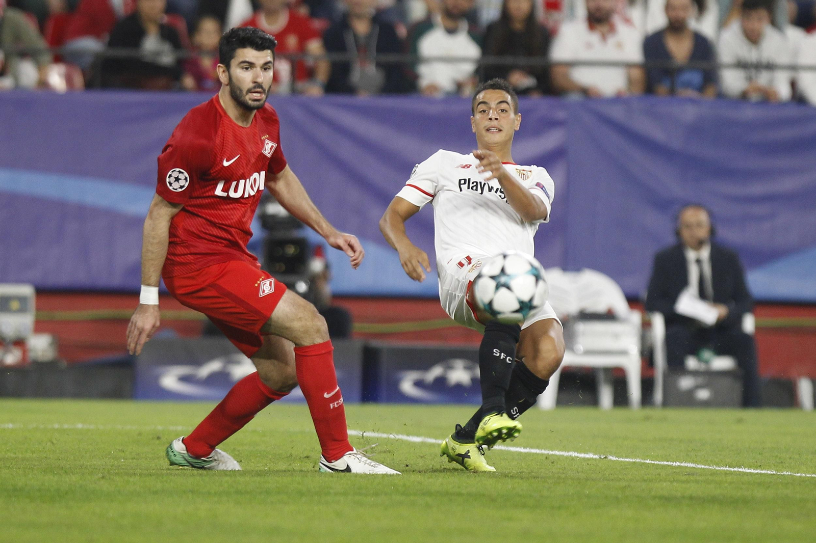 Las imágenes del Sevilla-Spartak