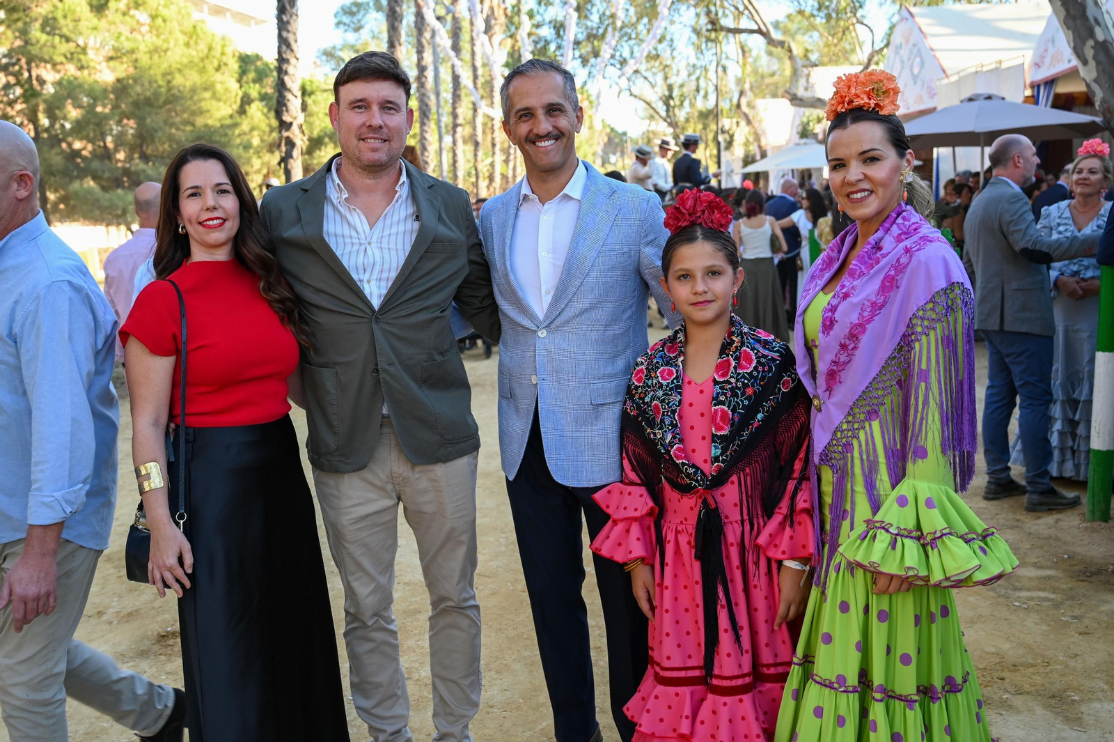 Imágenes del ambiente nocturno del 11 de octubre en la Feria del Caballo 2025