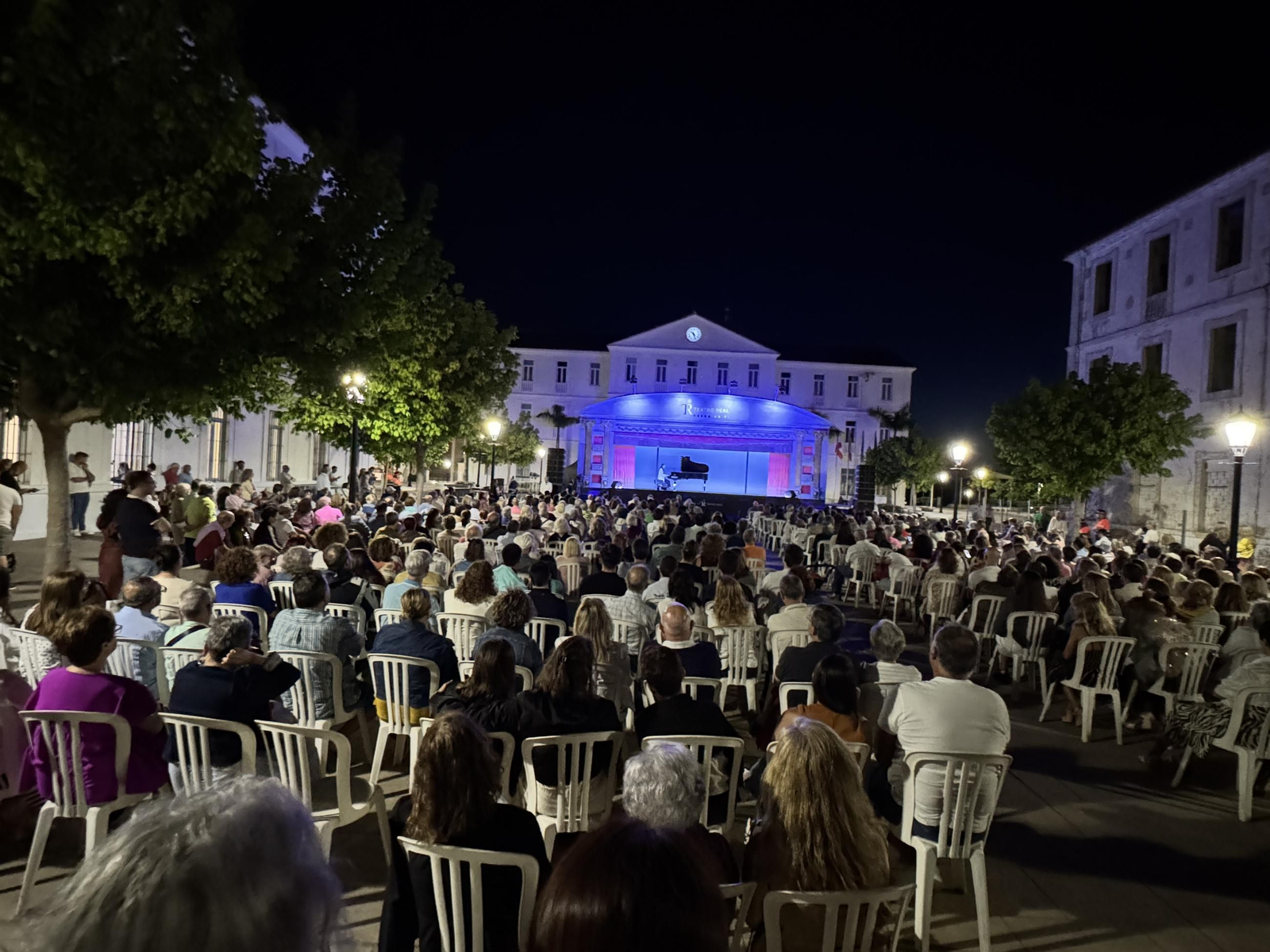 La actuación del Teatro Real en San Roque.
