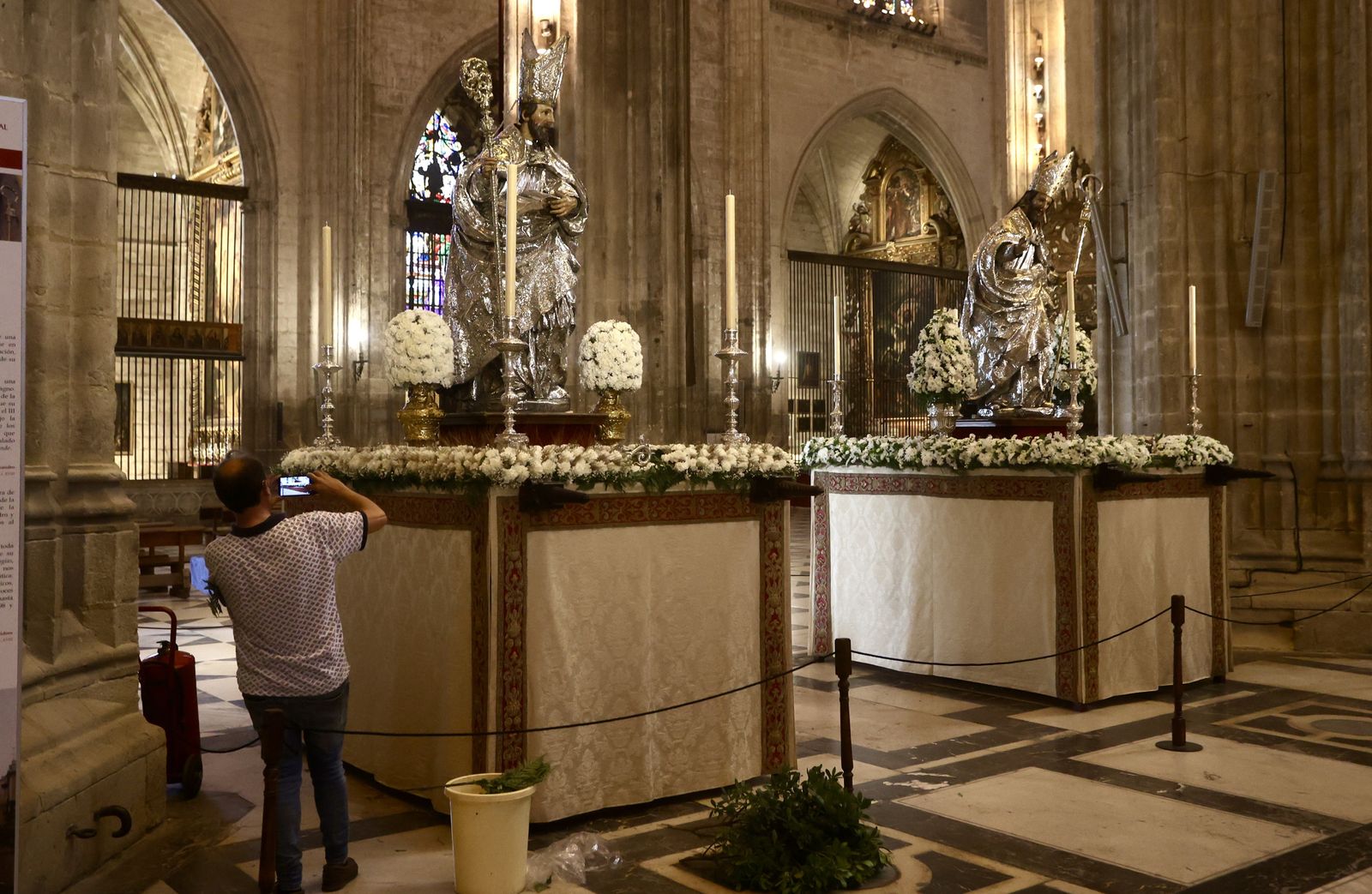 Preparativos del Corpus