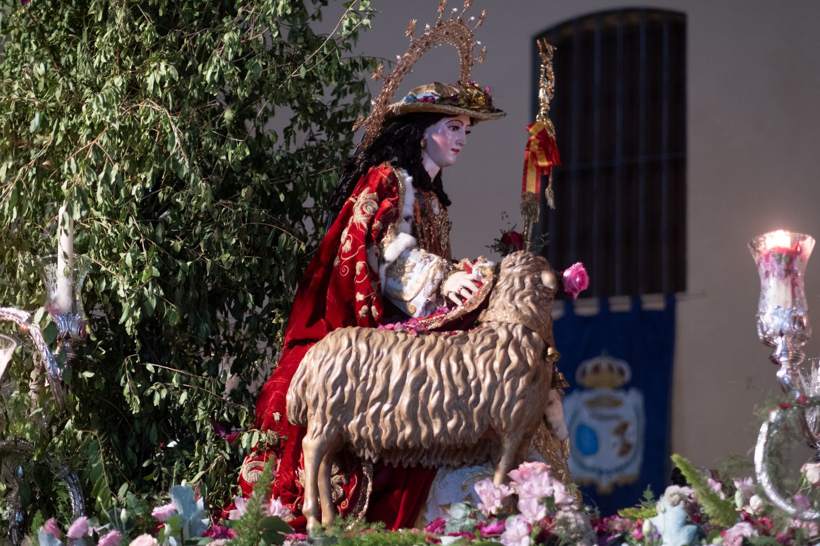Las imágenes de la procesión de la Divina Pastora de Triana