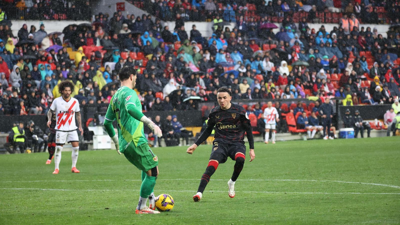 Rayo Vallecano -  Sevilla FC: todas las fotos del partido de Liga