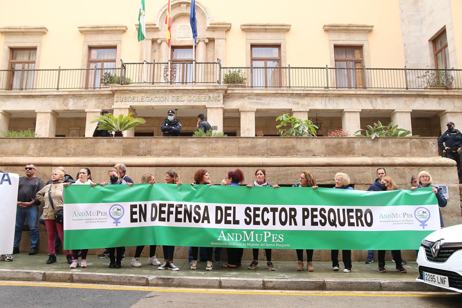 Fotogalería manifestación del sector pesquero