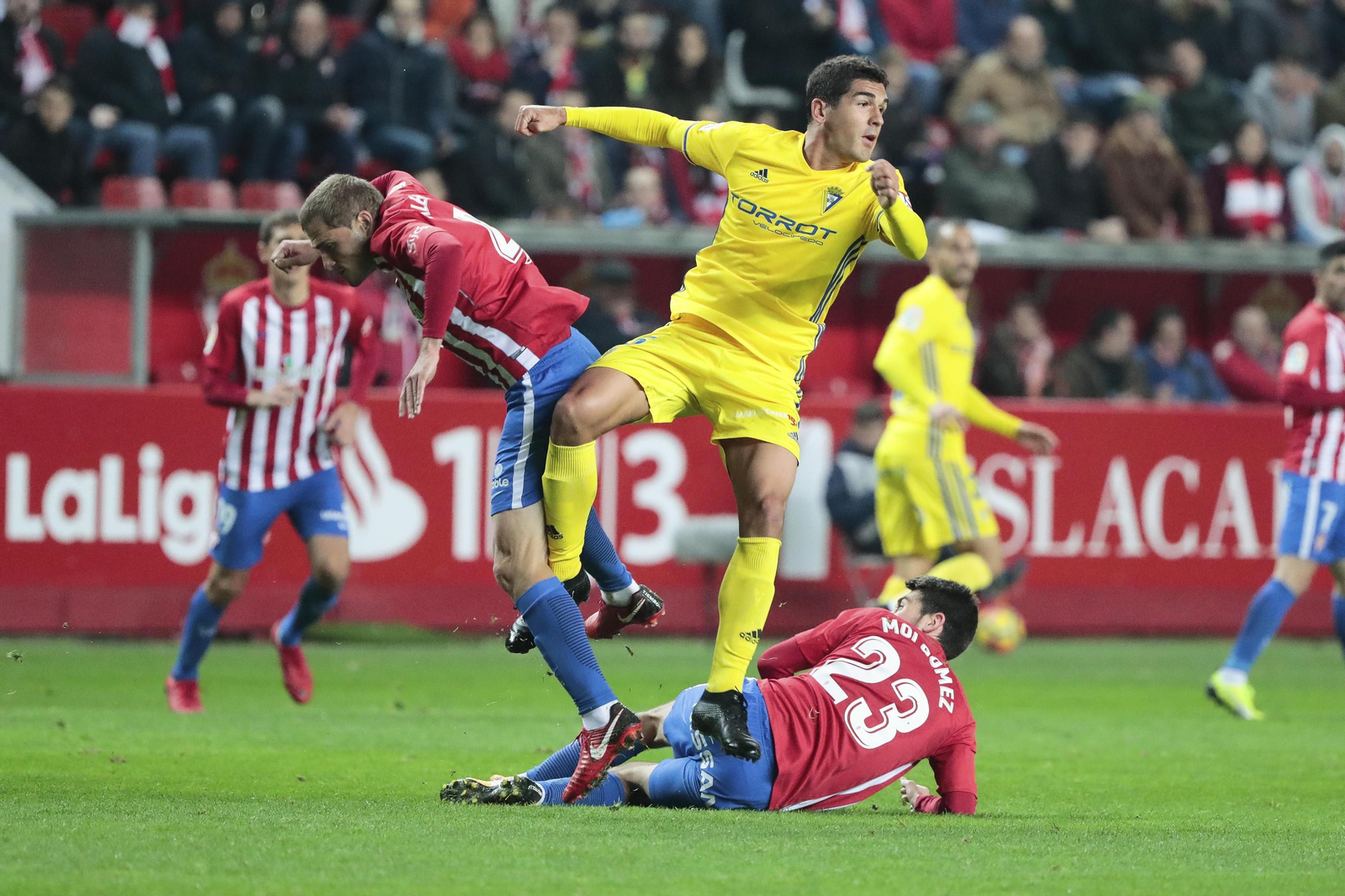 Las imágenes del Sporting-Cádiz