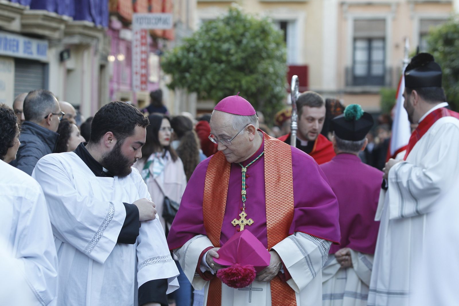 Imágenes de la Procesión del Entierro, Viernes Santo. Semana Santa Almería 2019